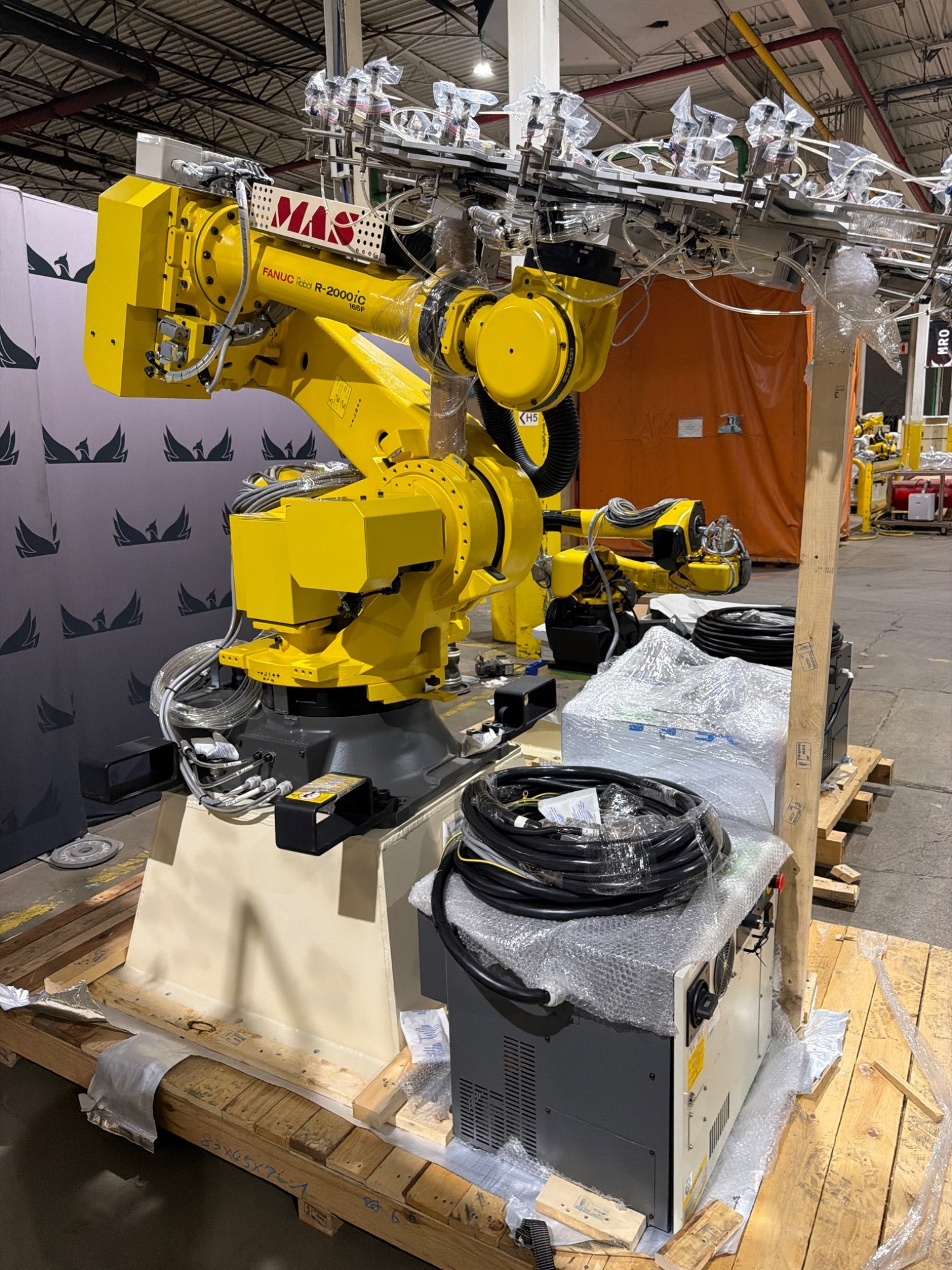 FANUC R‑2000iC/165F Complete with R‑30iB Plus Controller USED 0