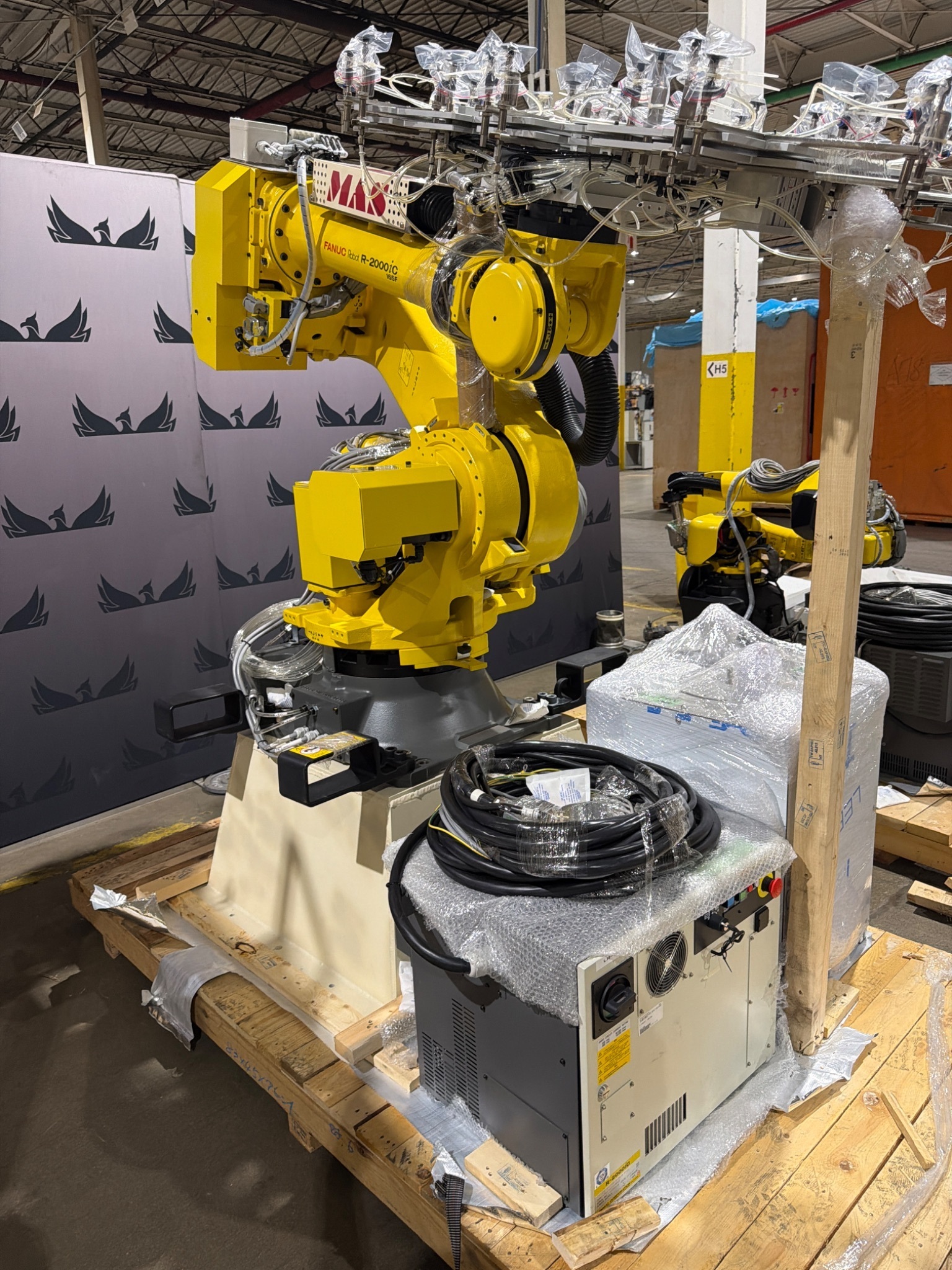 FANUC R‑2000iC/165F Complete with R‑30iB Plus Controller USED 2