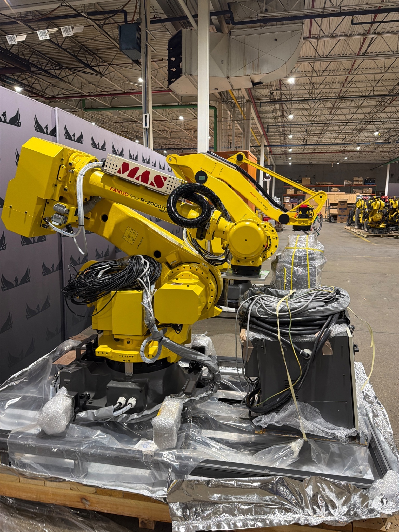 FANUC R‑2000iC/165F Complete with R‑30iB Plus Controller USED 2