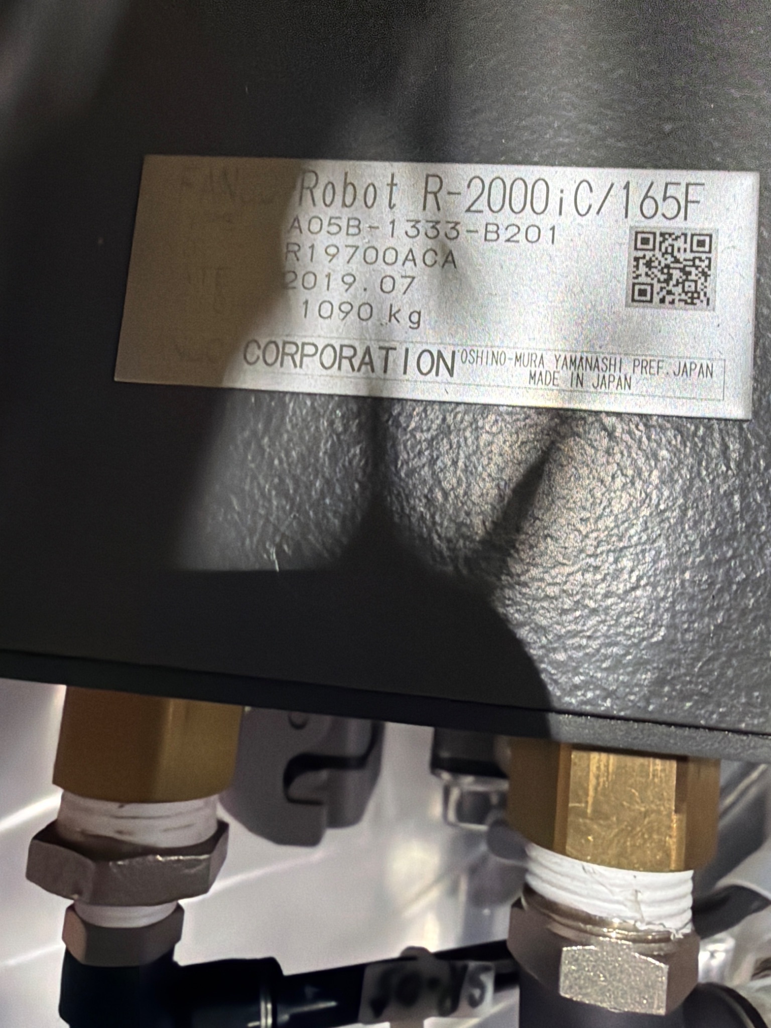 FANUC R‑2000iC/165F Complete with R‑30iB Plus Controller USED 13