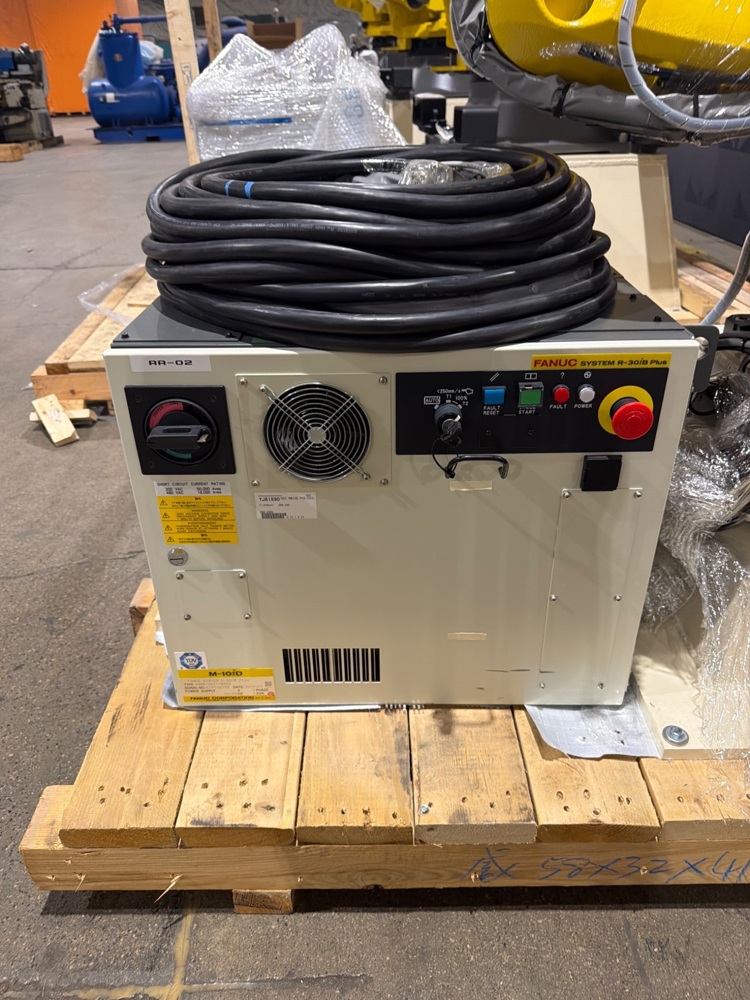 FANUC M‑10iD/10L Complete with R‑30iB Plus Controller USED 9