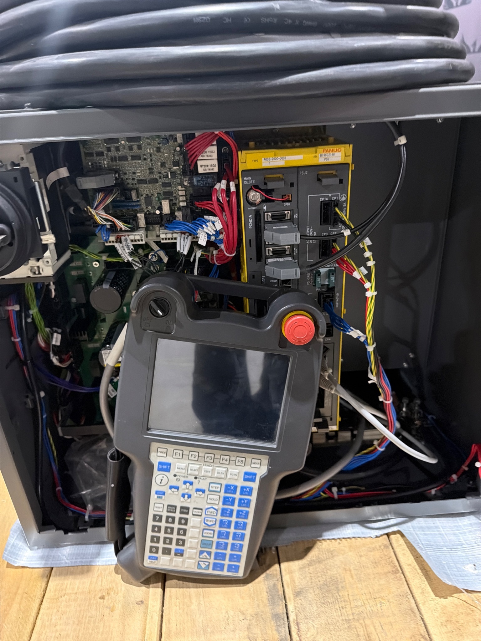 FANUC M‑10iD/10L Complete with R‑30iB Plus Controller USED 13