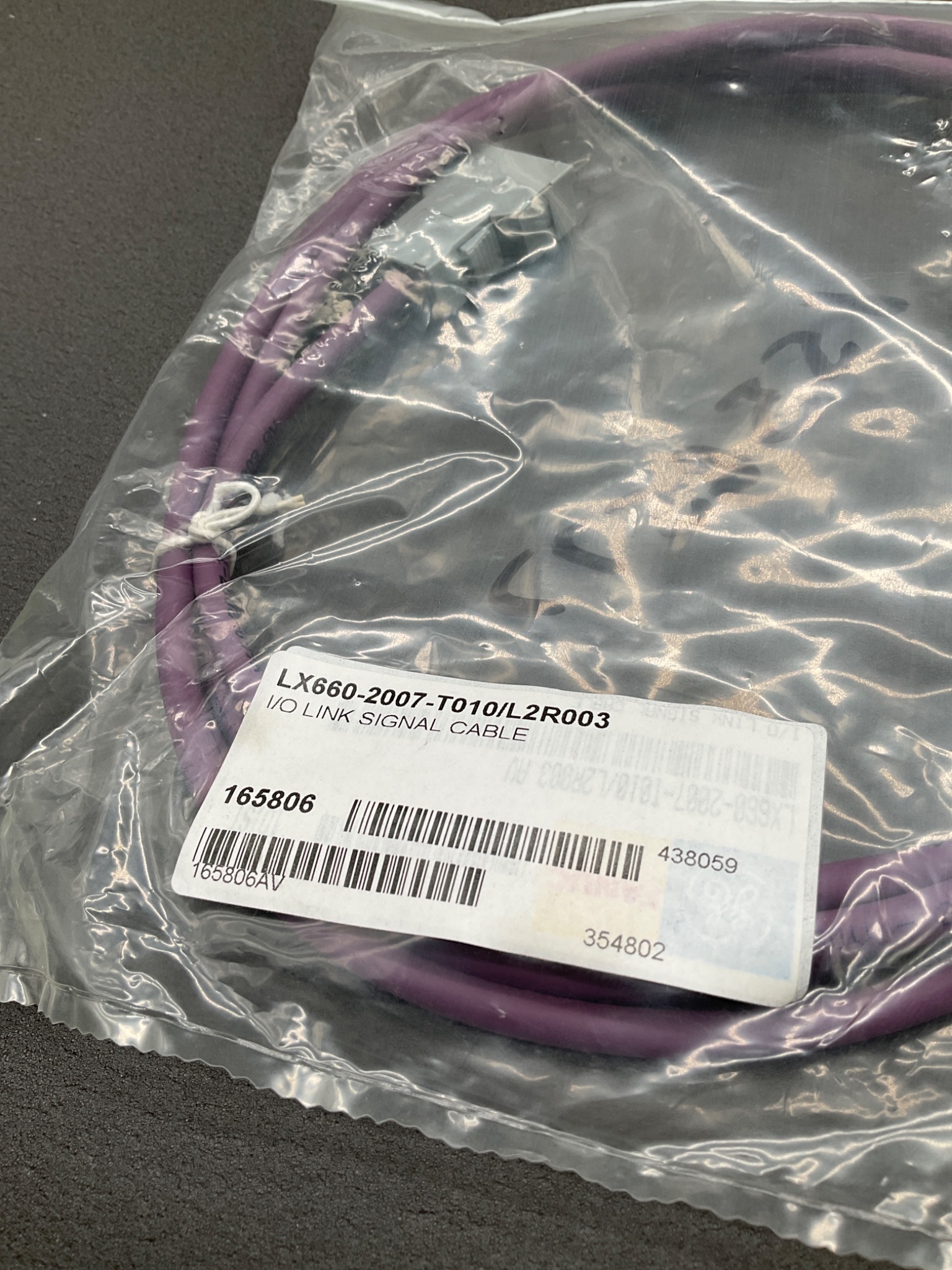 MOLEX LX660‑2007‑T010/L2R003 IO‑Link Signal Cable NEW 4