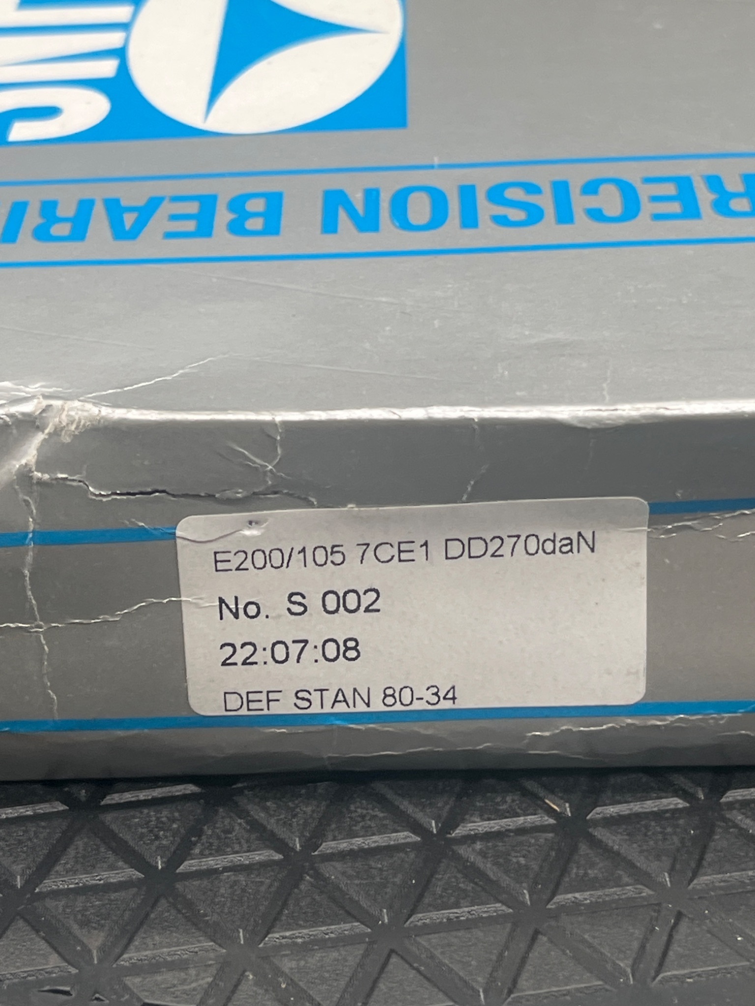 SNFA E200/105 7CE1 DD270daN Precision Spindle Bearing NEW 2