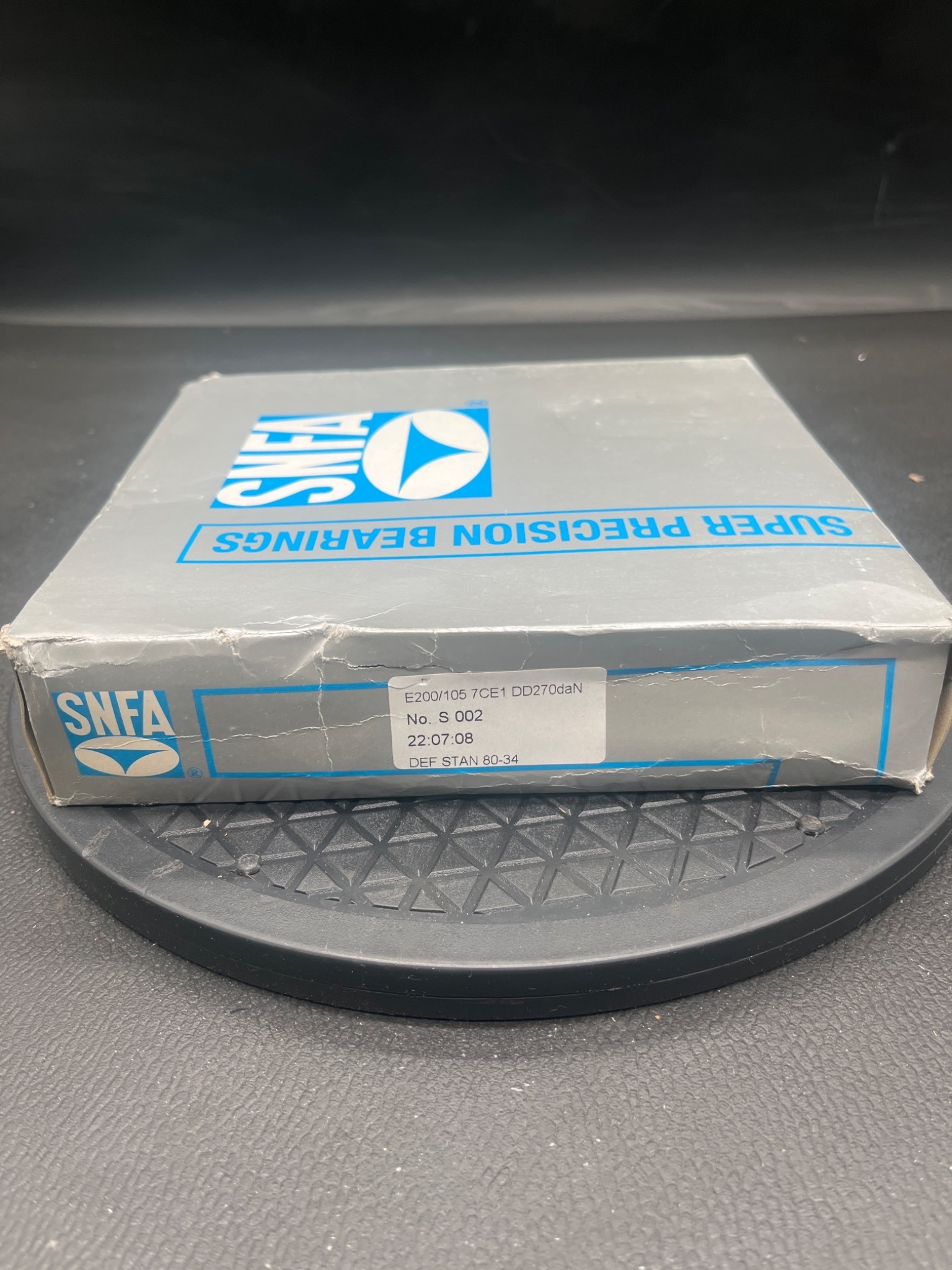 SNFA E200/105 7CE1 DD270daN Precision Spindle Bearing NEW 6