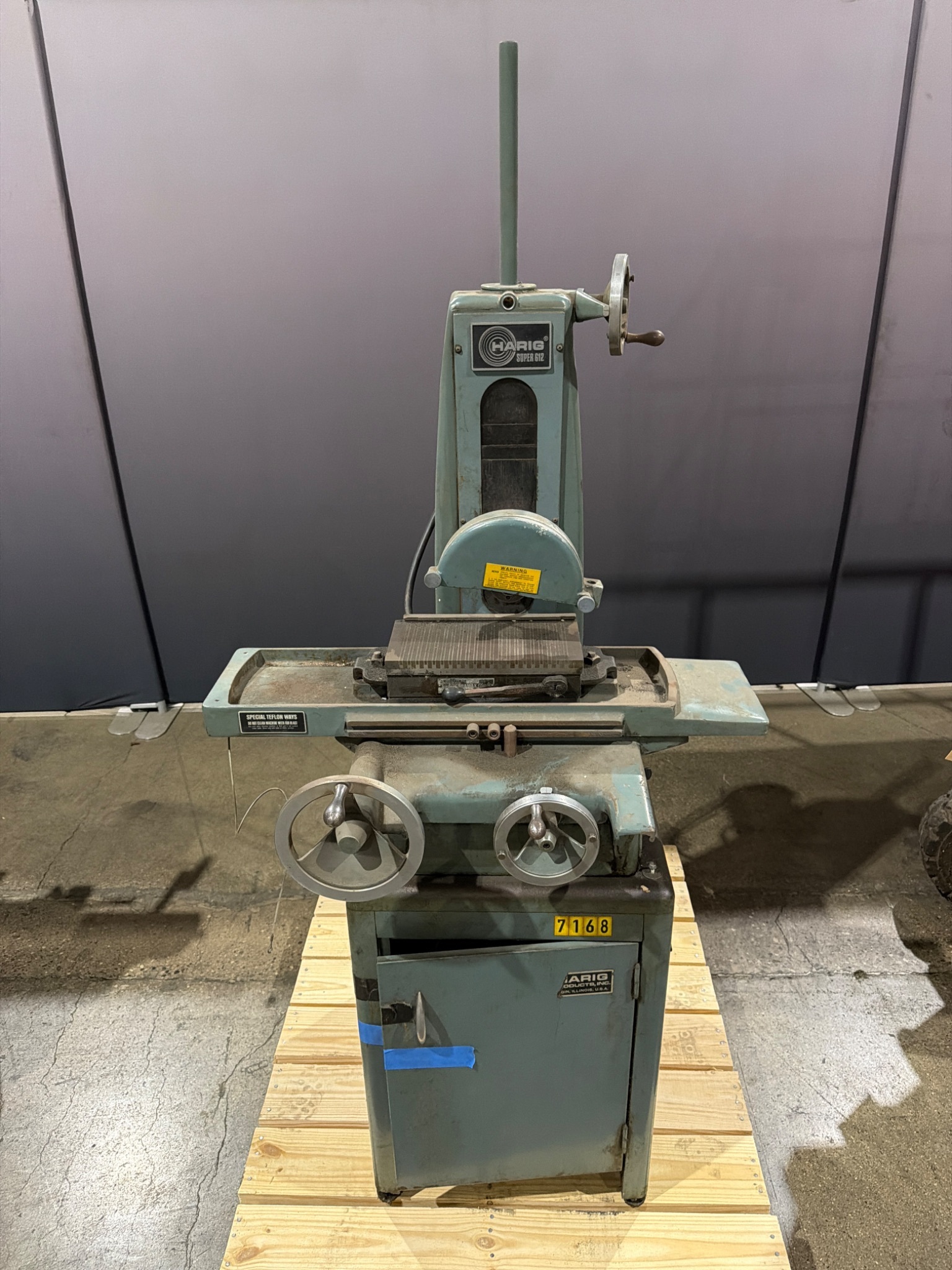 Harig Super 612 Surface Grinder with Magnetic Chuck USED 0