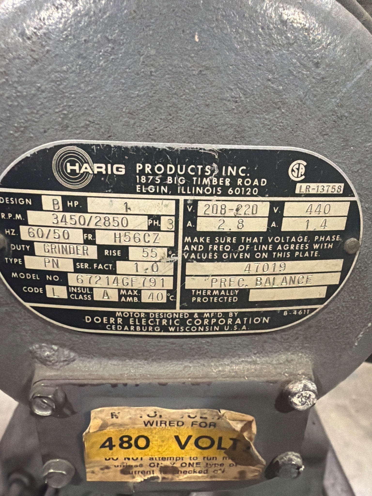 Harig Super 612 Surface Grinder with Magnetic Chuck USED 5