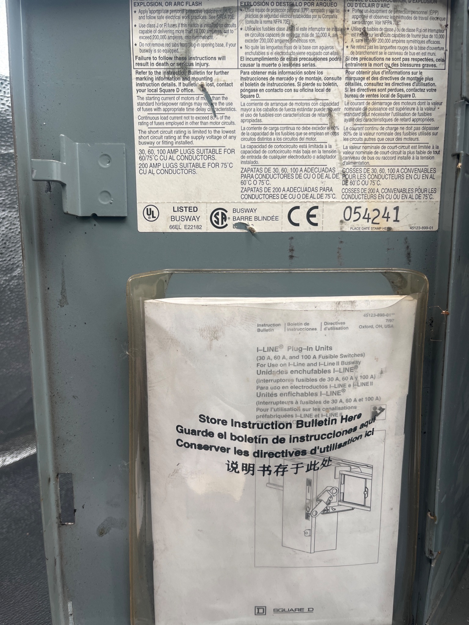 Square D PQ3606G I‑Line Fusible Busway Unit USED 6