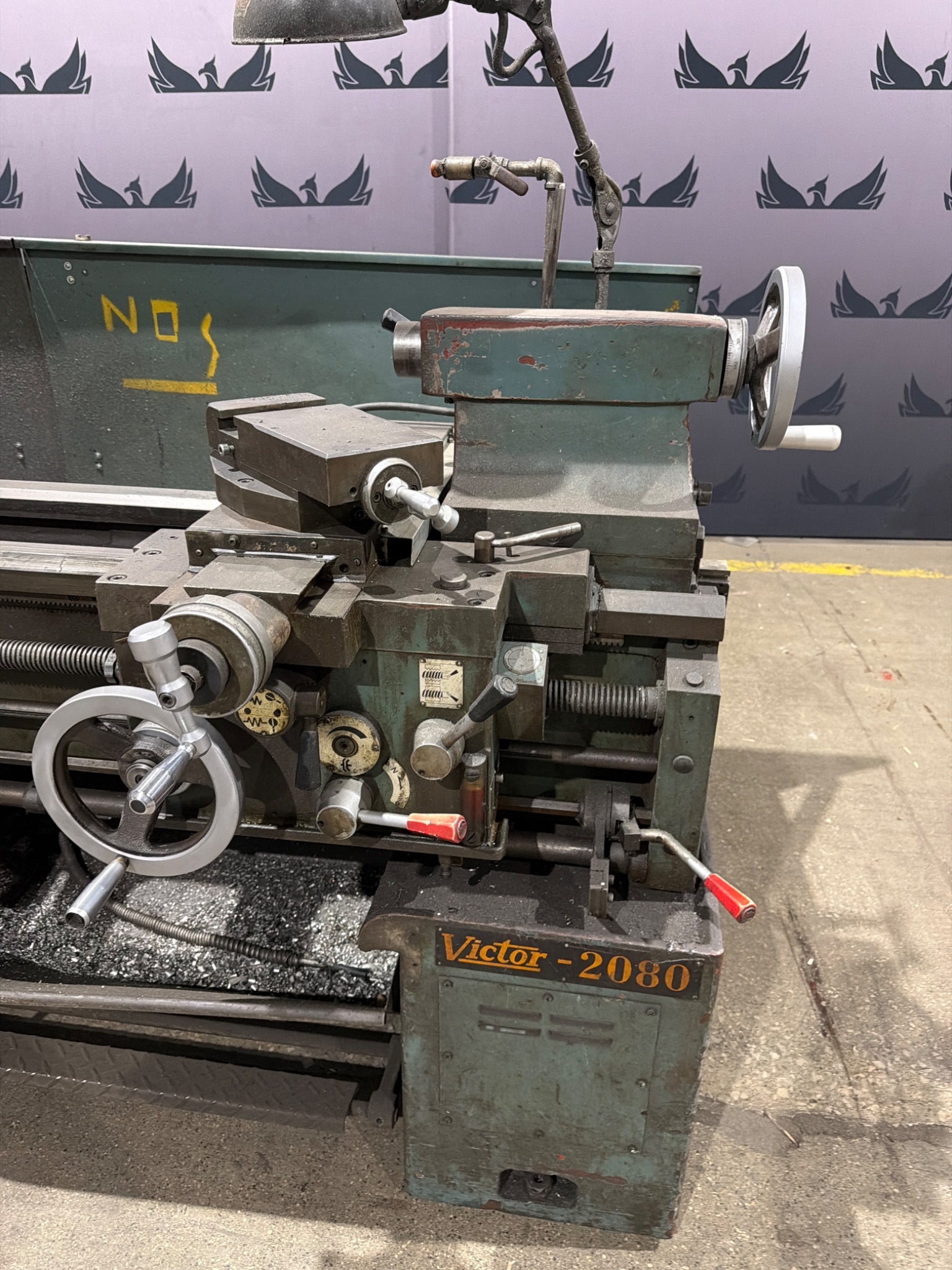 Victor 2080S Engine Lathe USED 3