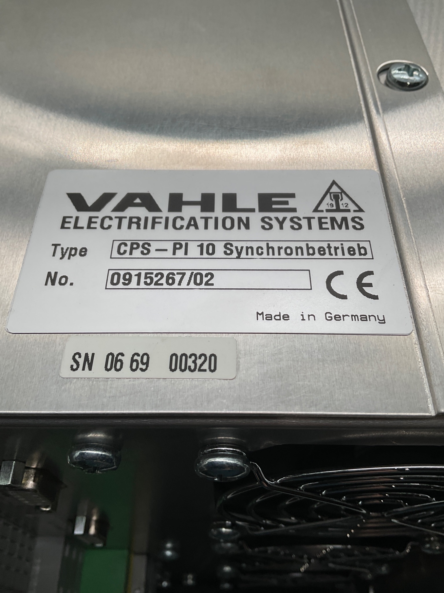 VAHLE CPS‑PI 10 Synchronous Power Supply Unit USED 3