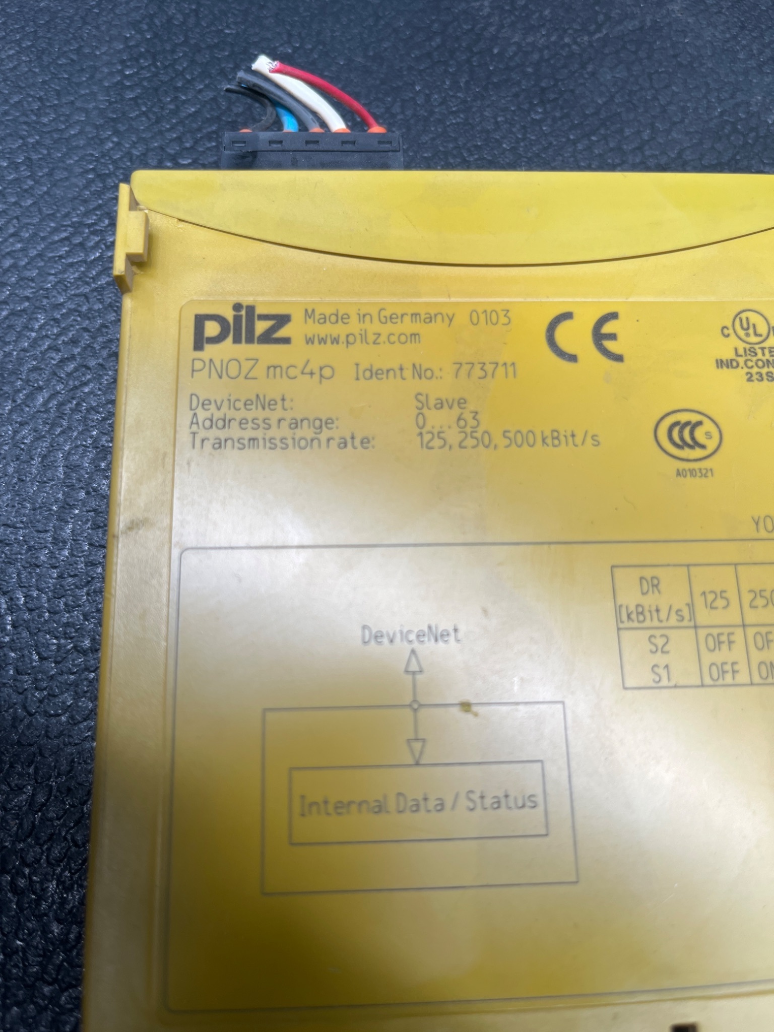PILZ PNOZ mc4p Safety Communication Module USED 5