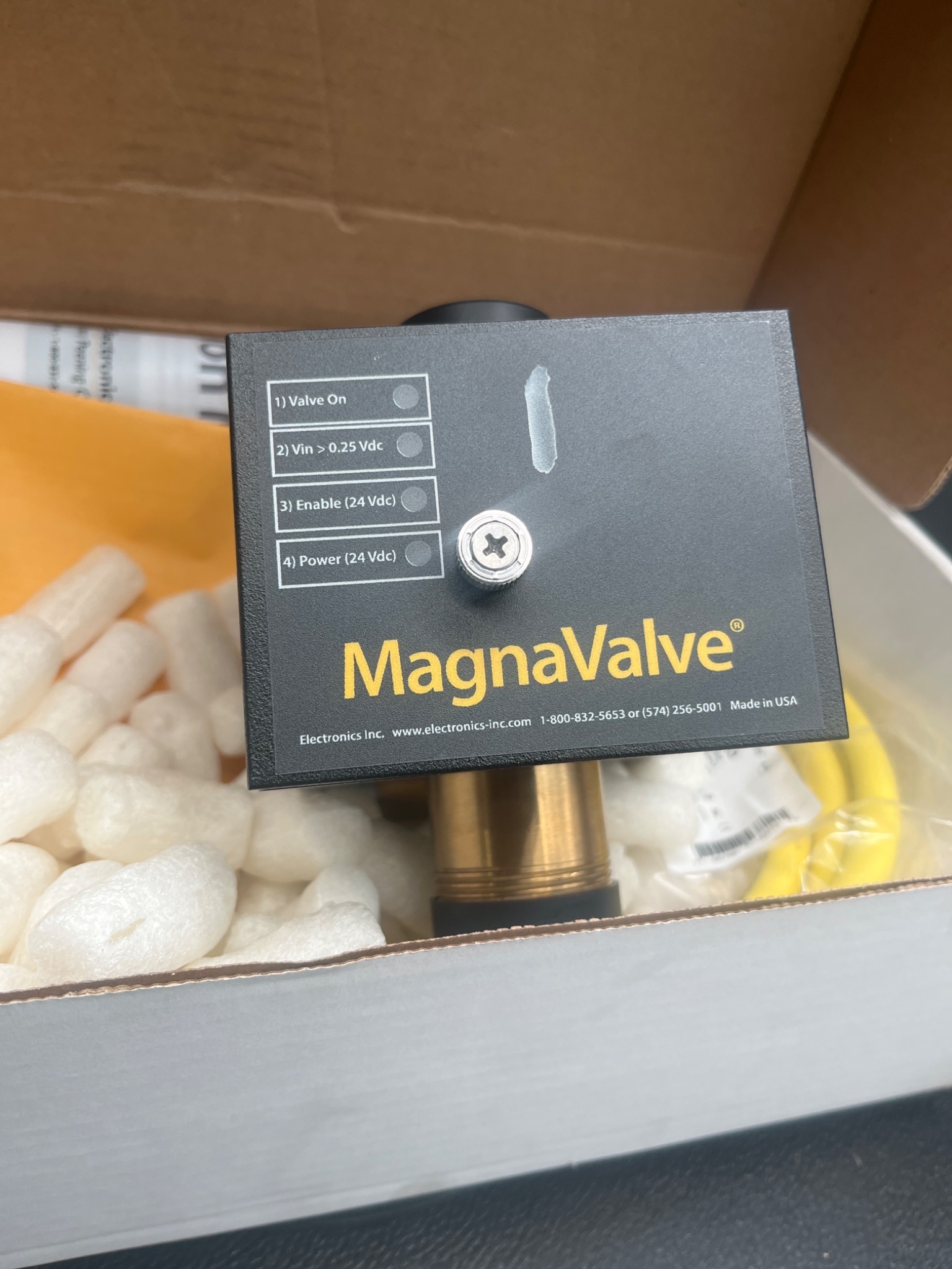 ELECTRONICS INC. MagnaValve 578‑24 Proportional Valve Controller NEW 1