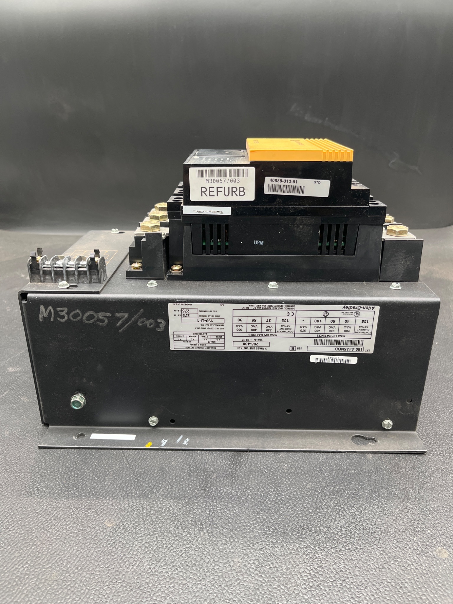 ALLEN‑BRADLEY 150‑A135NBD SMC Plus Soft Starter USED 2
