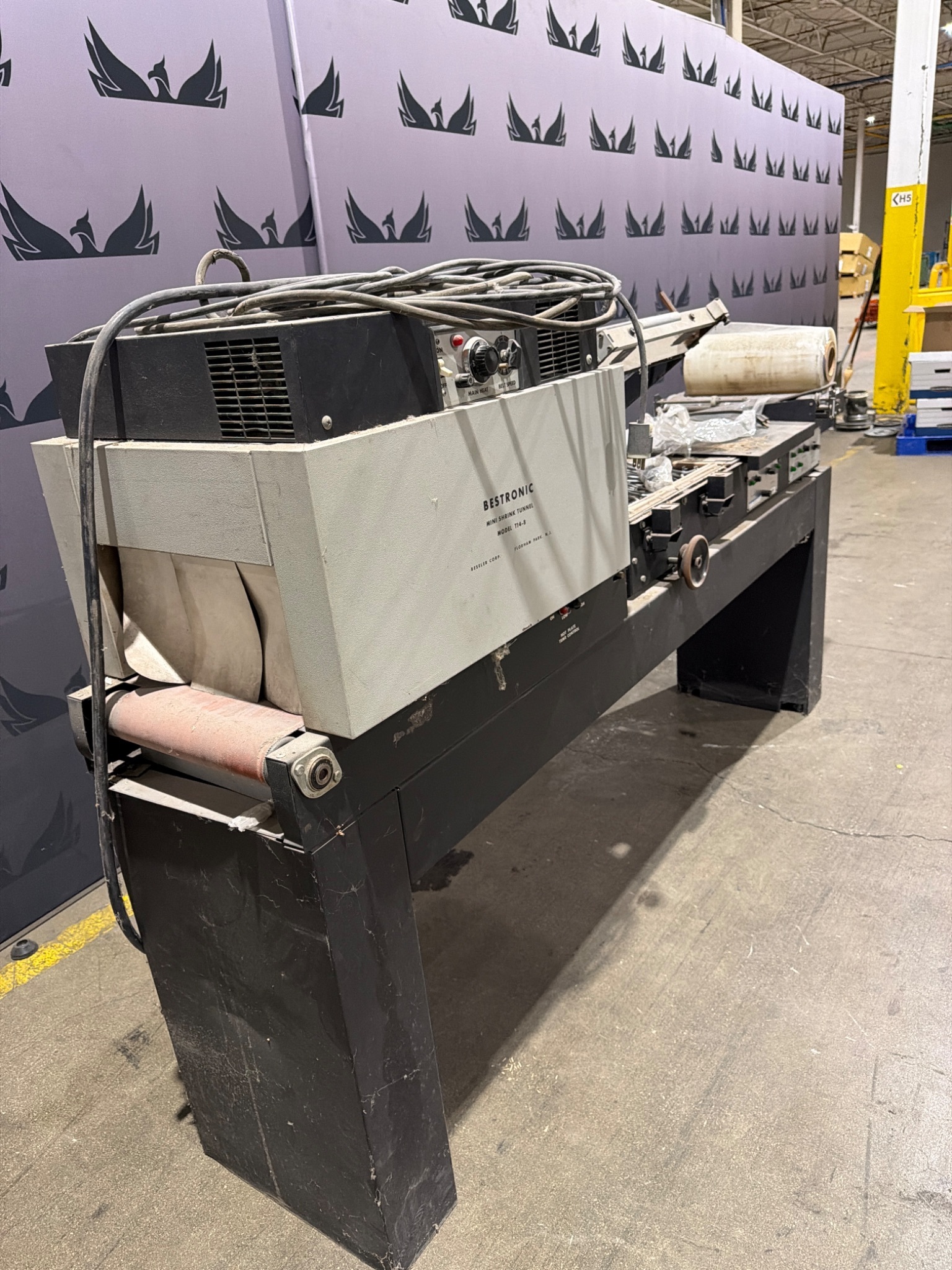 BESTRONIC T‑14‑8‑D / T14-8 Mini Shrink Tunnel USED 0