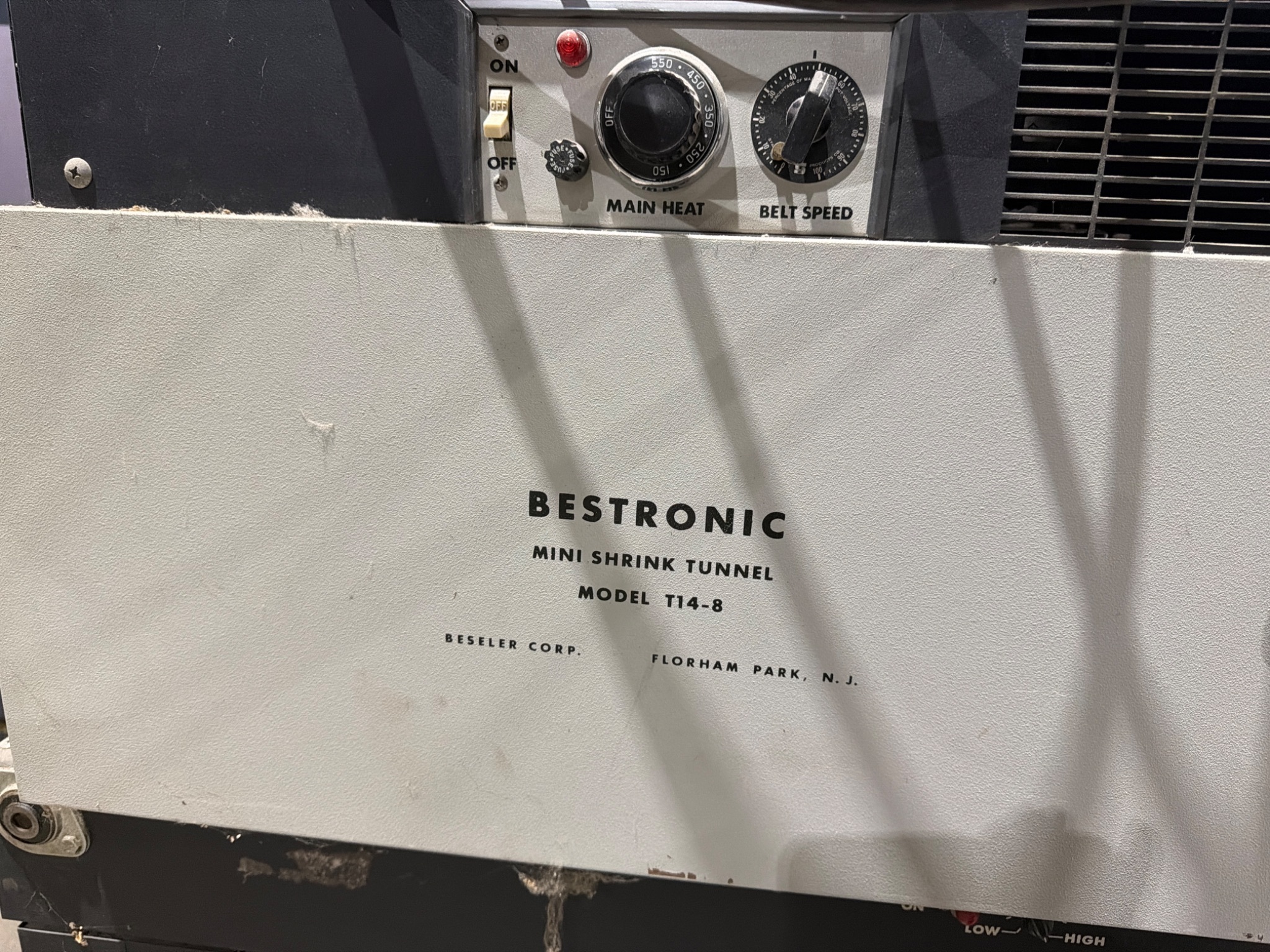BESTRONIC T‑14‑8‑D / T14-8 Mini Shrink Tunnel USED 5