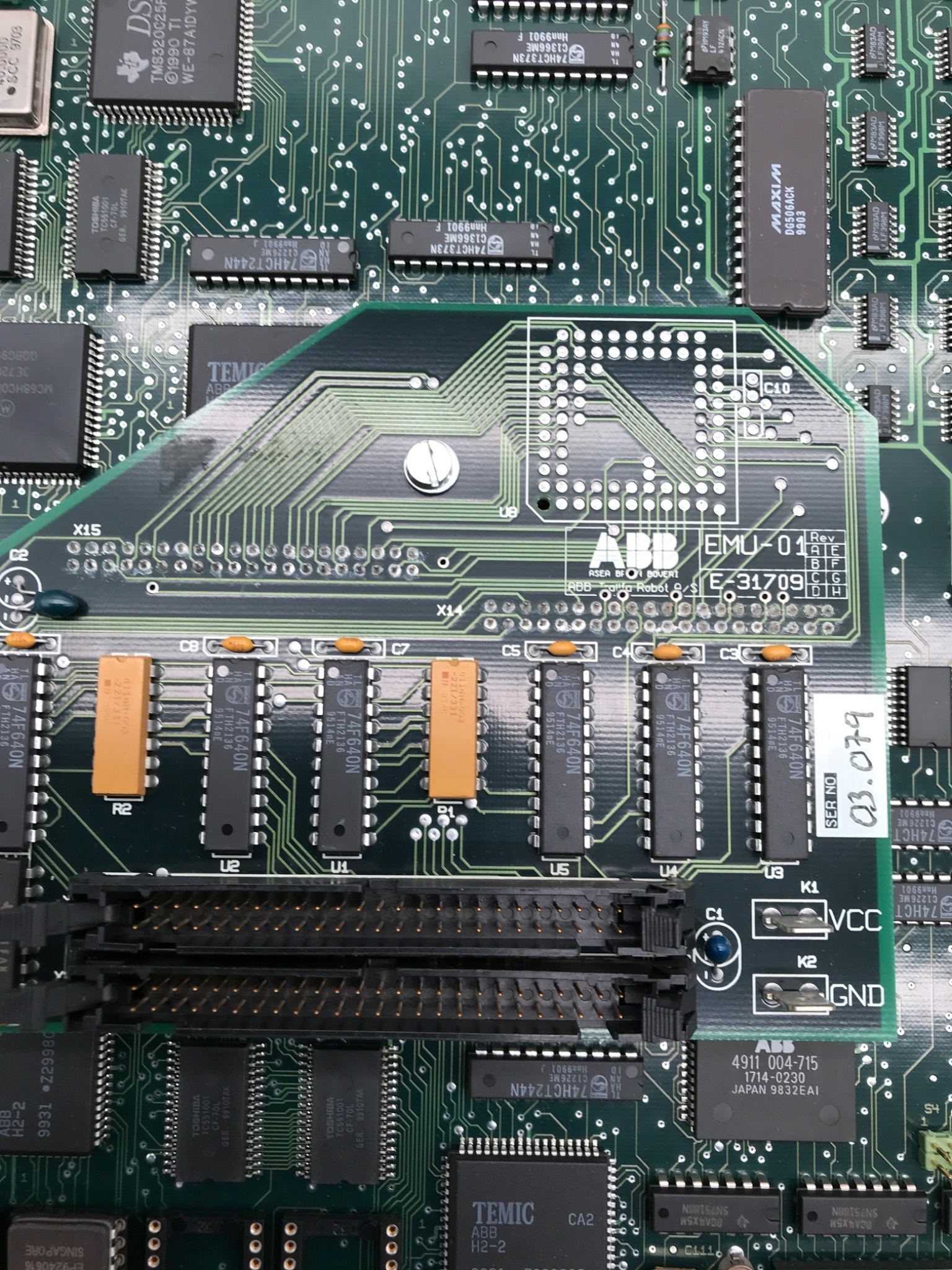 ABB DSQC‑230 3E 041456 Robot Control Board USED 2