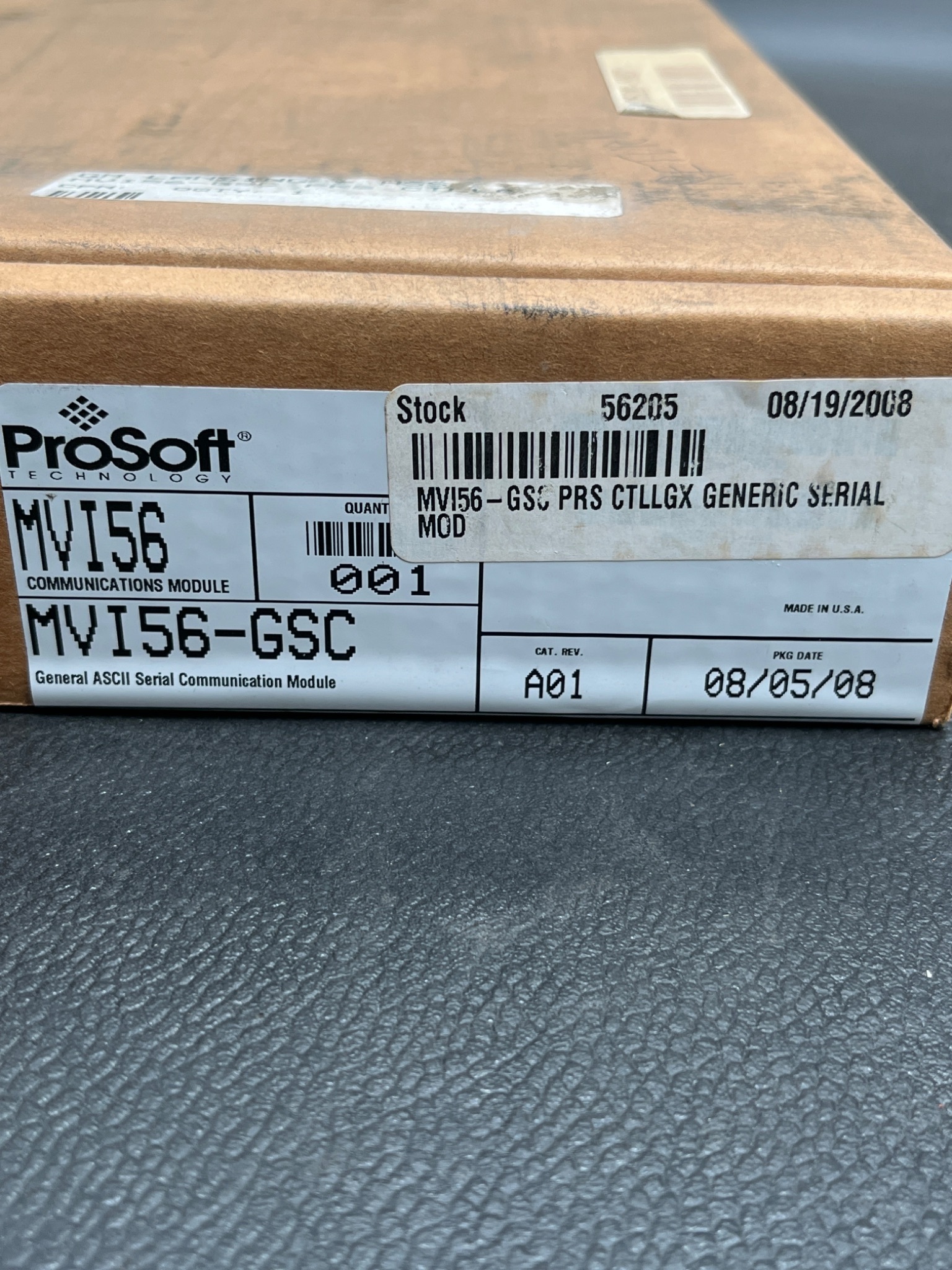 PROSOFT MVI56‑GSC General ASCII Serial Communication Module NEW 4