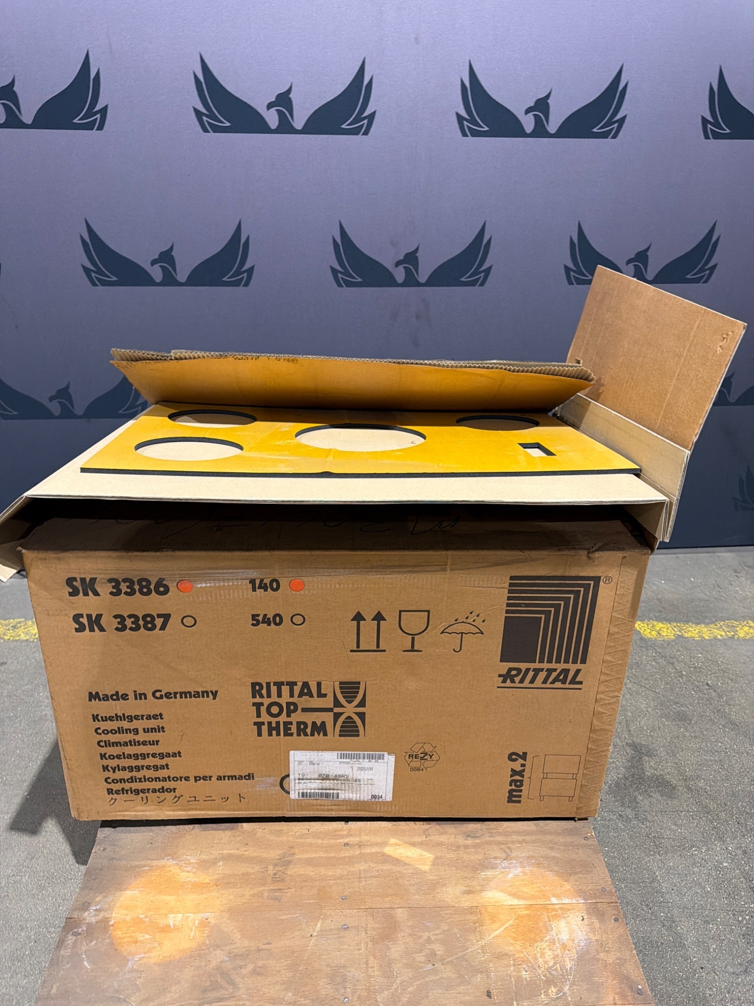 RITTAL SK 3386.140 TopTherm Enclosure Cooling Unit NEW 0