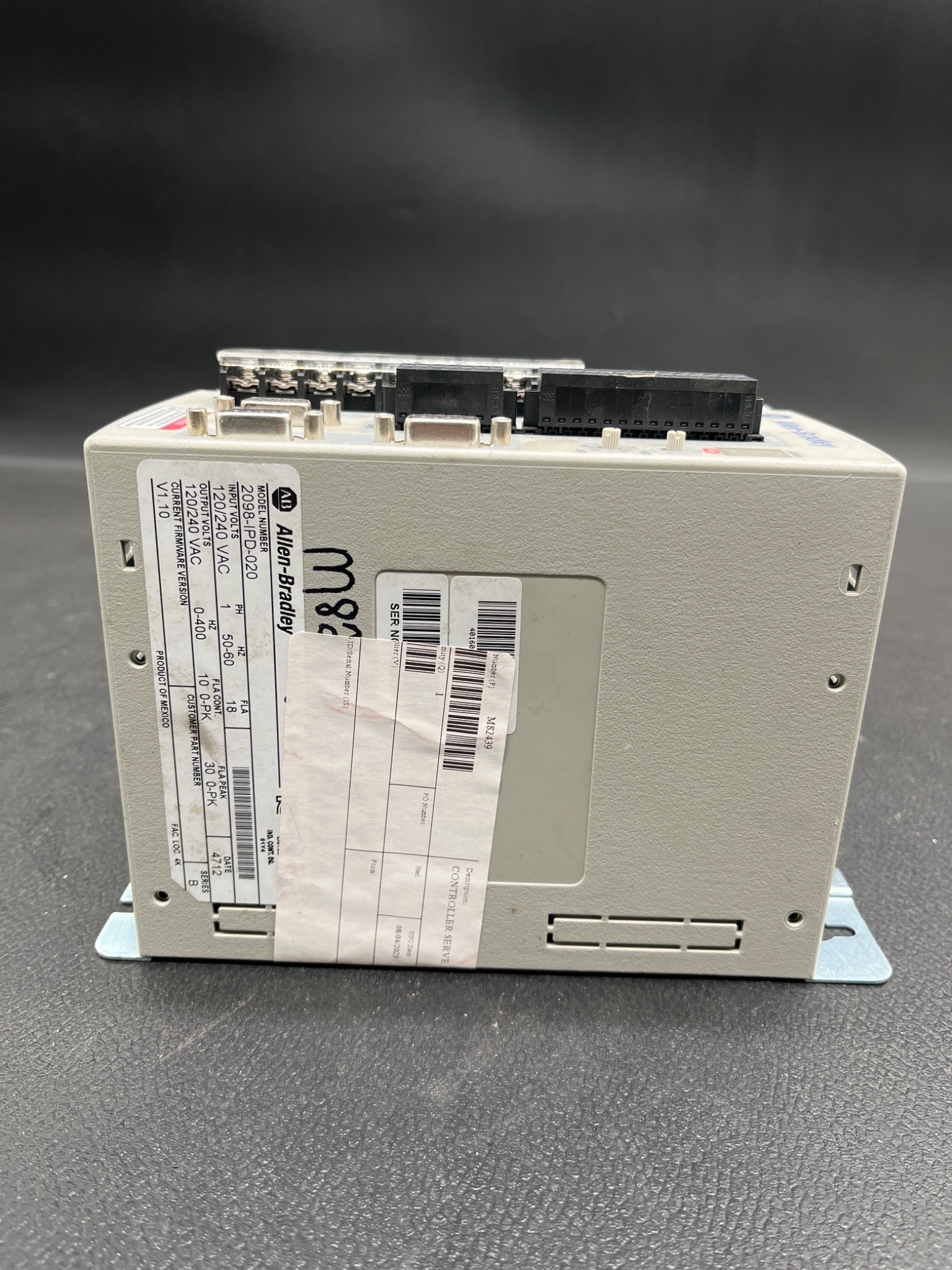 ALLEN‑BRADLEY 2098‑IPD‑020 Kinetix Power Interface Module USED 2