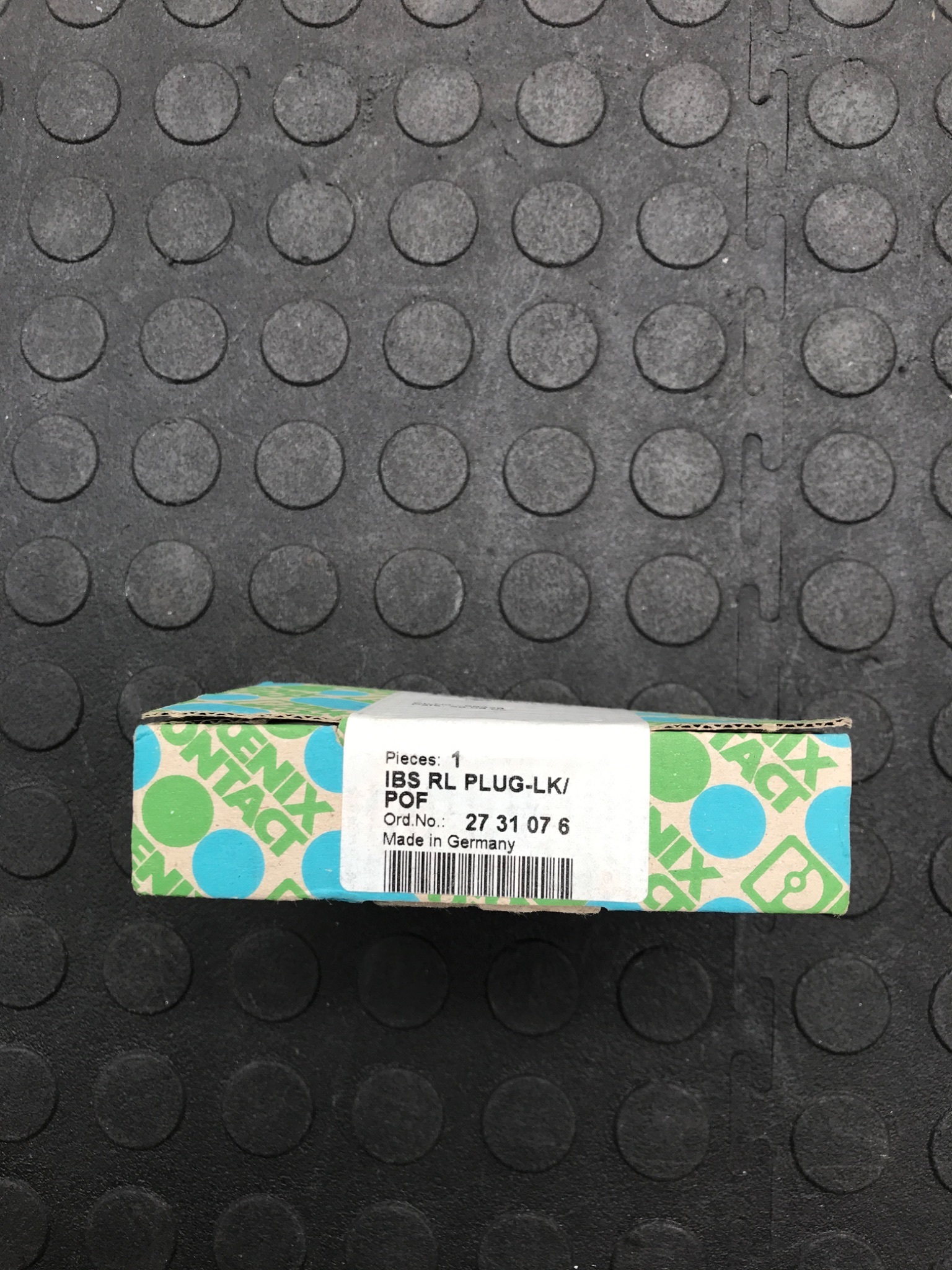 PHOENIX CONTACT IBS RL PLUG‑LK/POF INTERBUS Fiber Optic Plug NEW 3