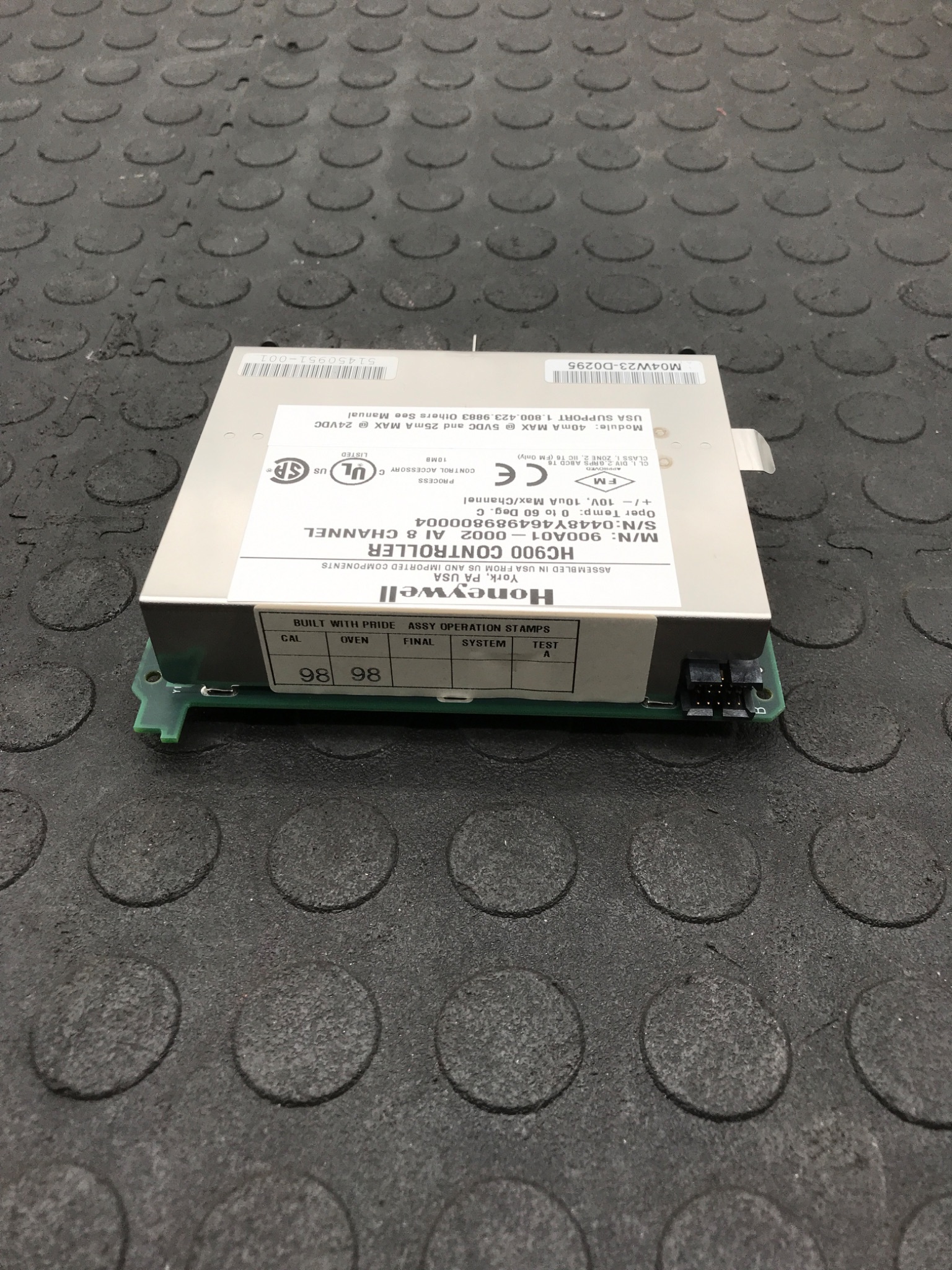 HONEYWELL 900A01-0002 HC900 Analog Input 8 Channel Module NEW 3