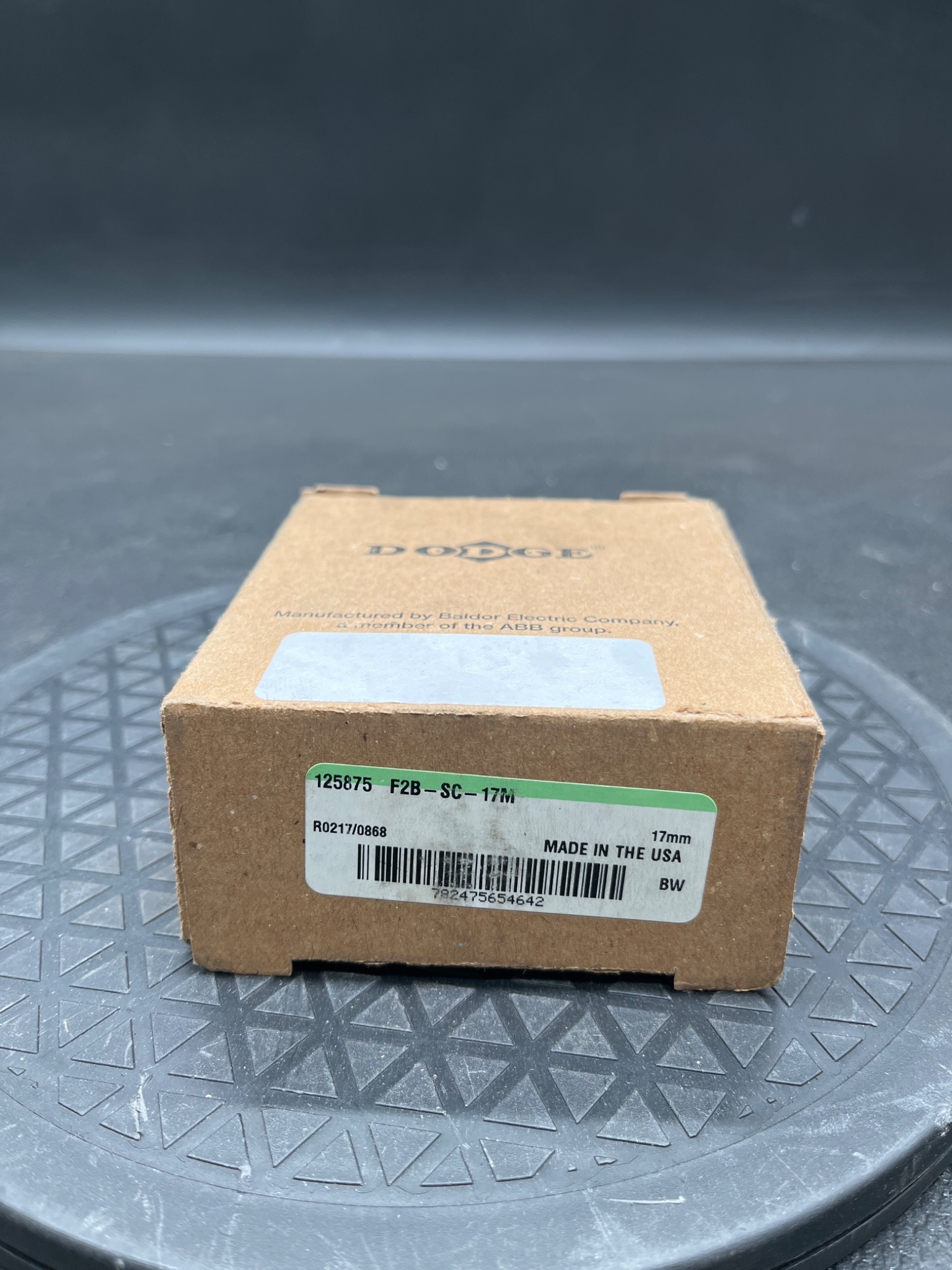 DODGE F2B-SC-17M 2-Bolt Flange Bearing 17mm Bore NEW 0