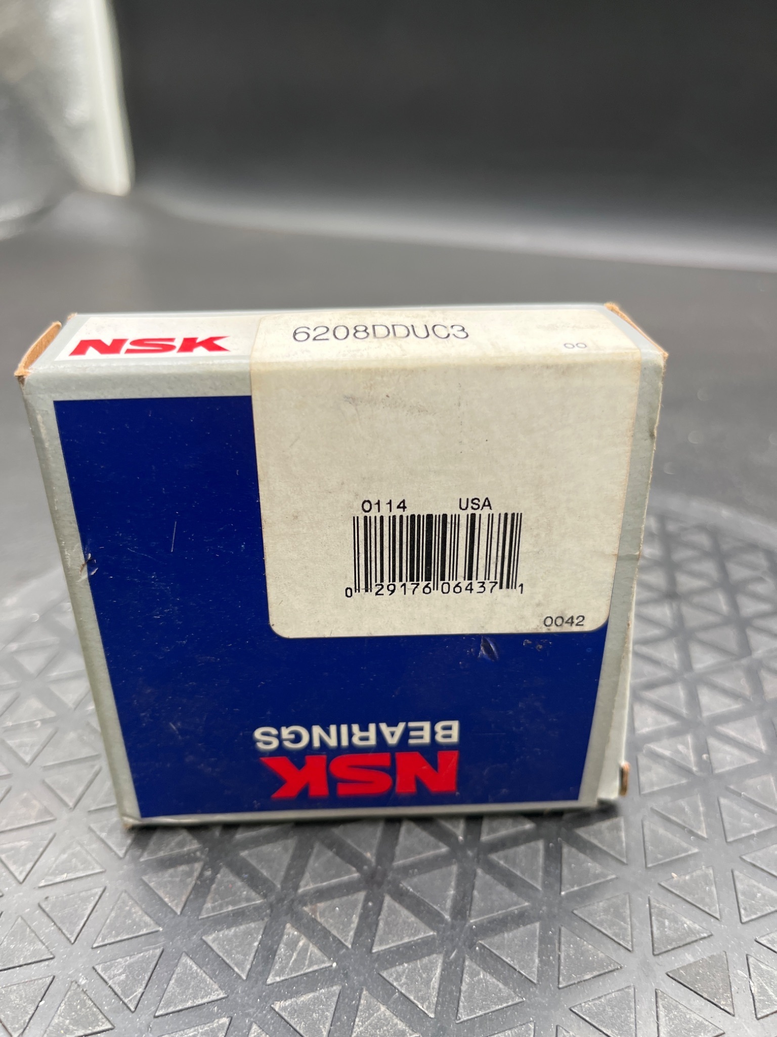 NSK 6208DDUC3 Deep Groove Ball Bearing NEW 5