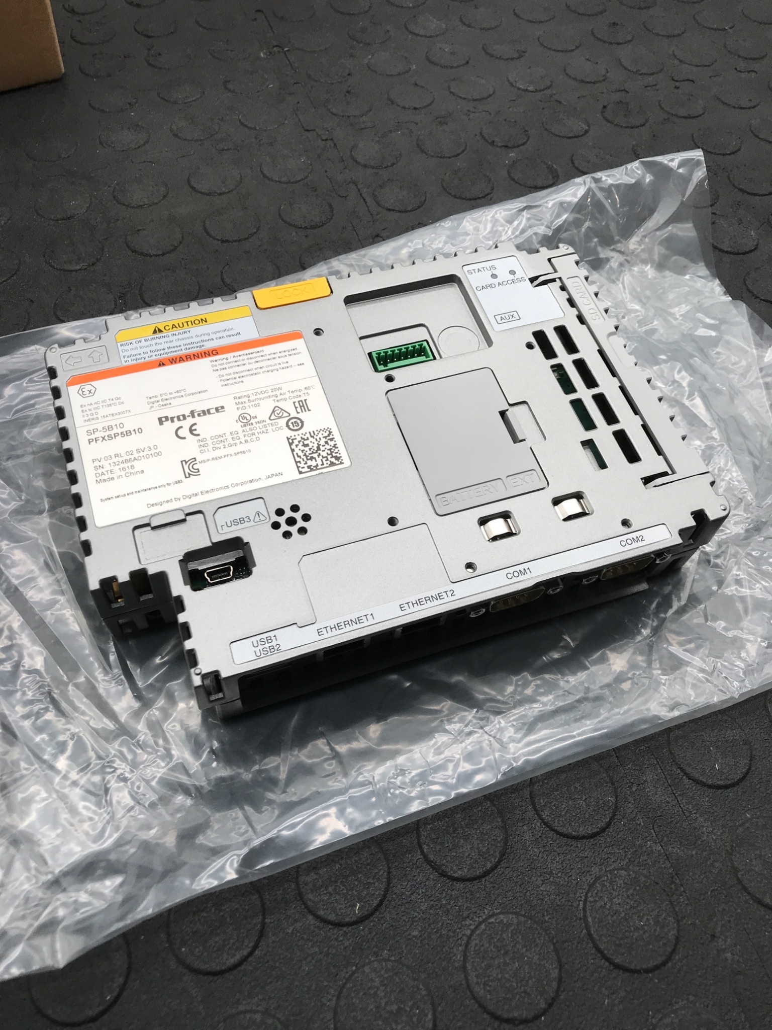 PRO-FACE SP-5B10 PFXSP5B10 HMI Processor Module NEW 2