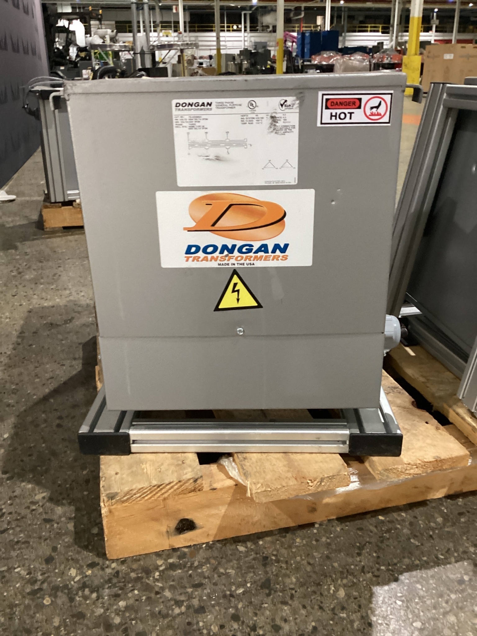 DONGAN 76‑0209SH 9 KVA Transformer 480V - 240V USED 0