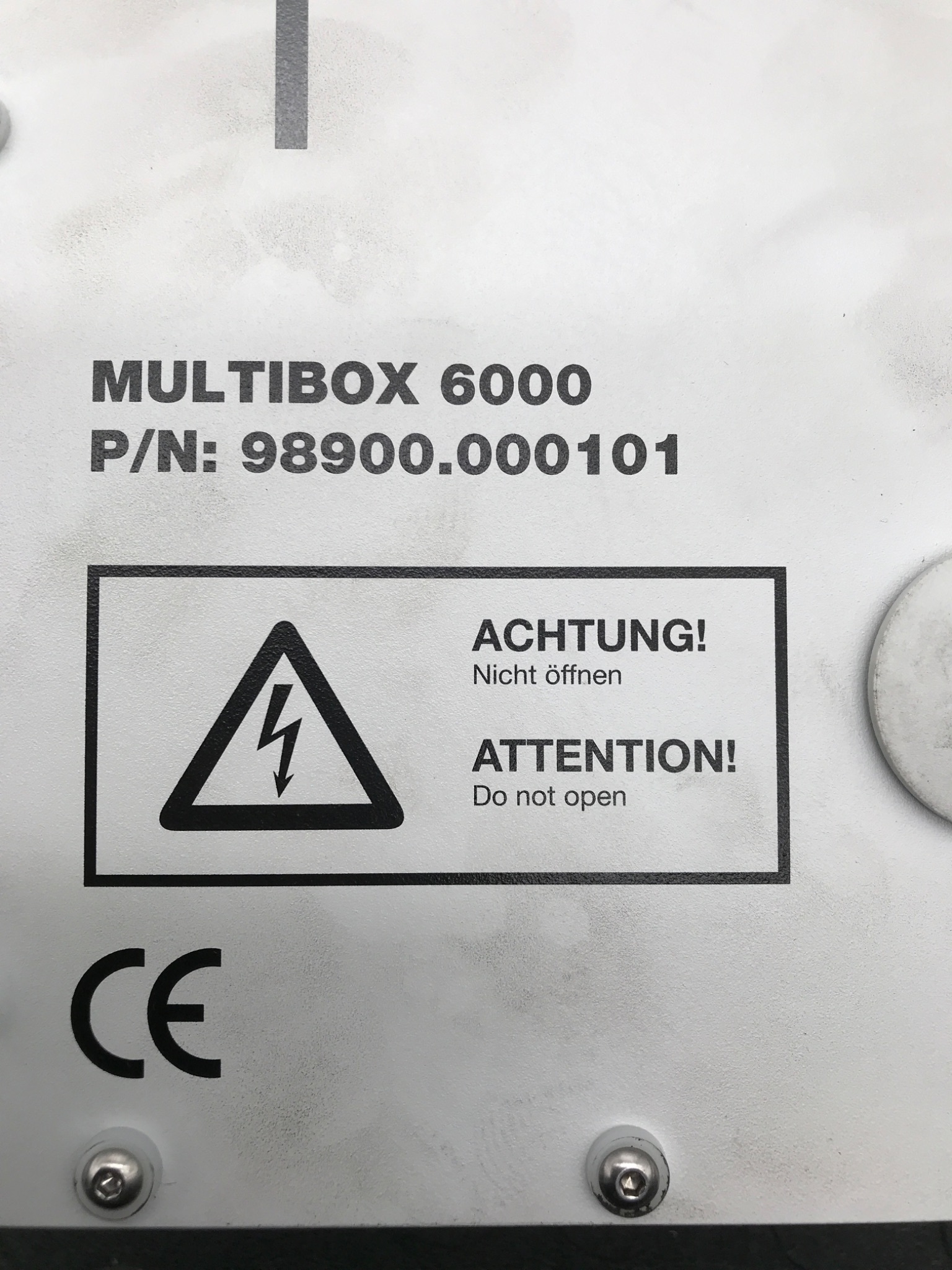 ATLAS COPCO SCA MULTIBOX 6000 98900.000101 Dispensing Control Unit USED 6
