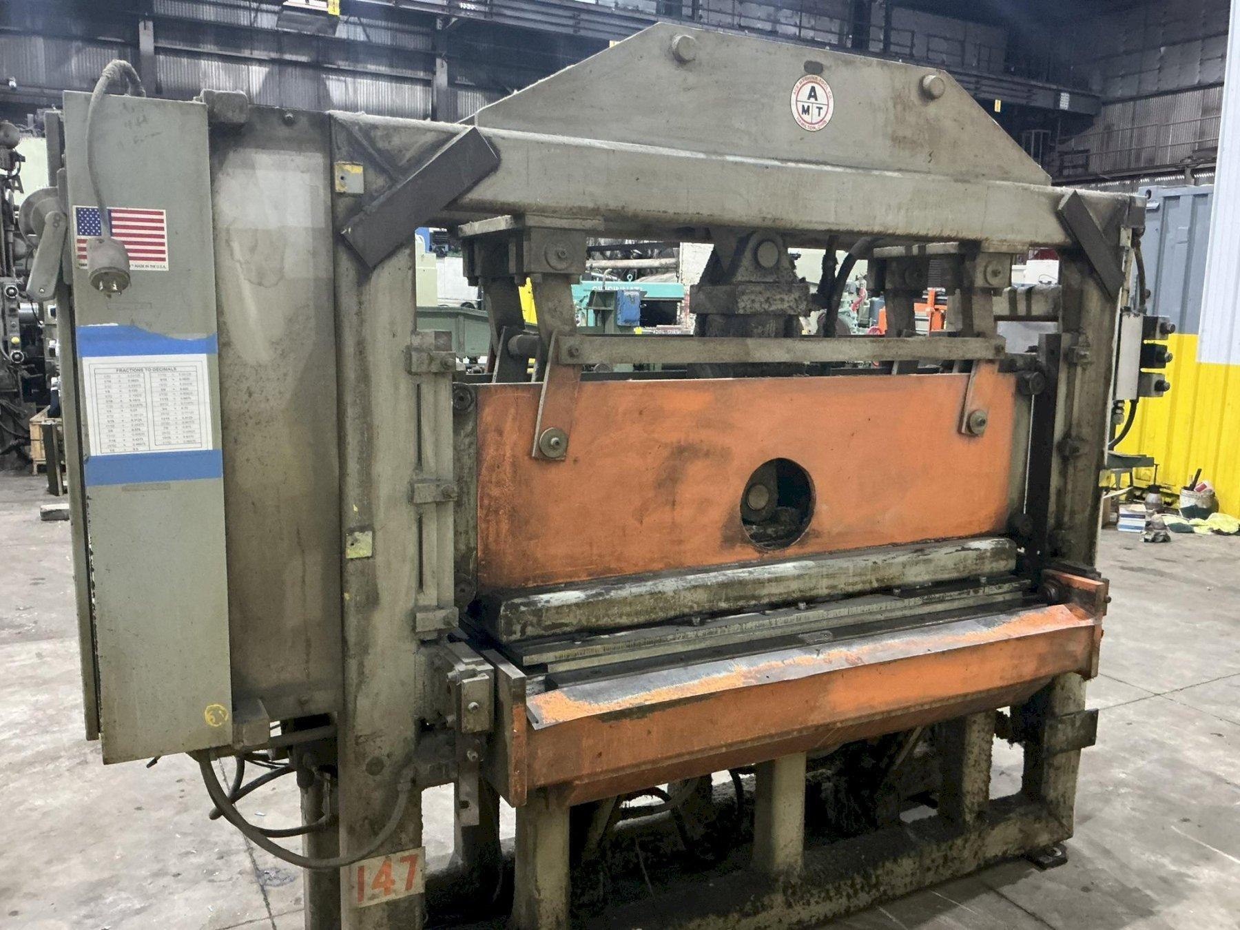 AMT ACE 60 Inch Machine Tool Brake Toe Bender USED 4