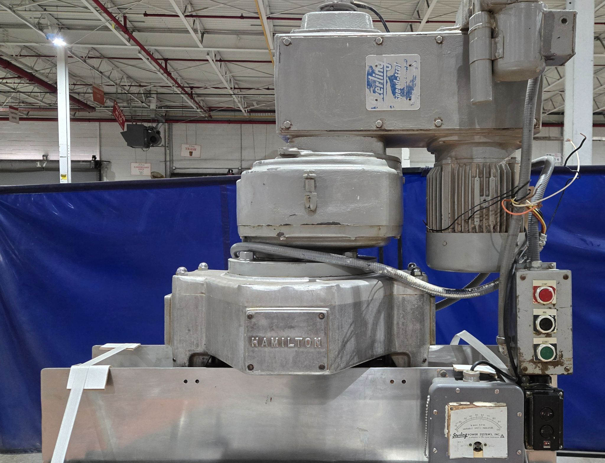 200 Gallon Hamilton Atmos Steam Jacketed Mixing Kettle w/ Agitators - USED 3