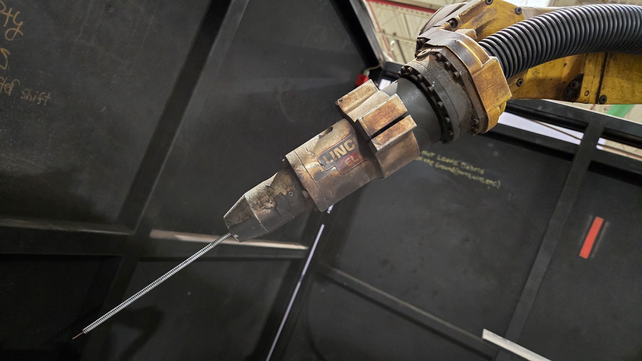 Lincoln Electric SYSTEM 30 Weld Cell w/ Fanuc Robot and Controls USED - AS IS 7