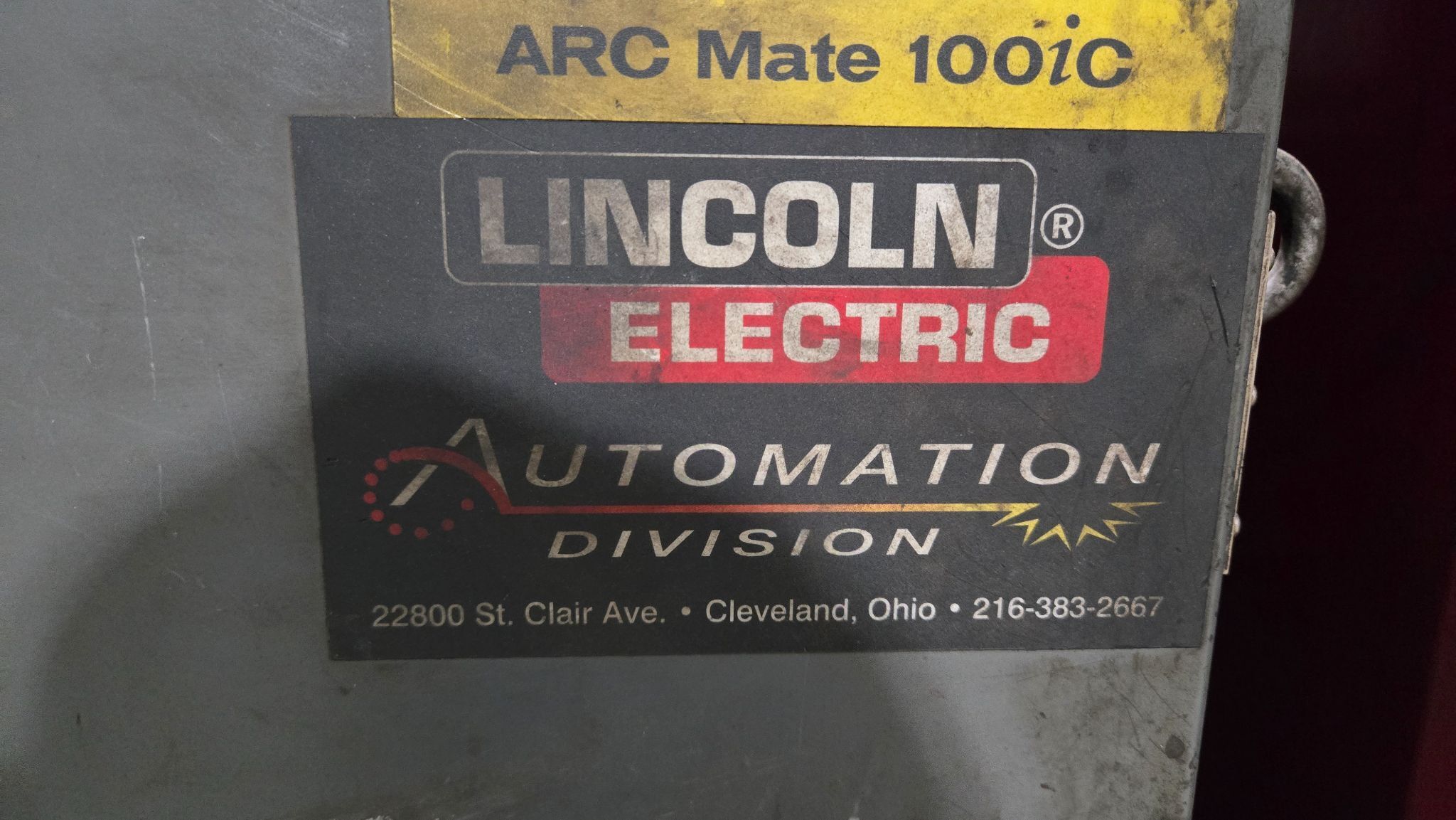 Lincoln Electric SYSTEM 30 Weld Cell w/ Fanuc Robot and Controls USED - AS IS 14