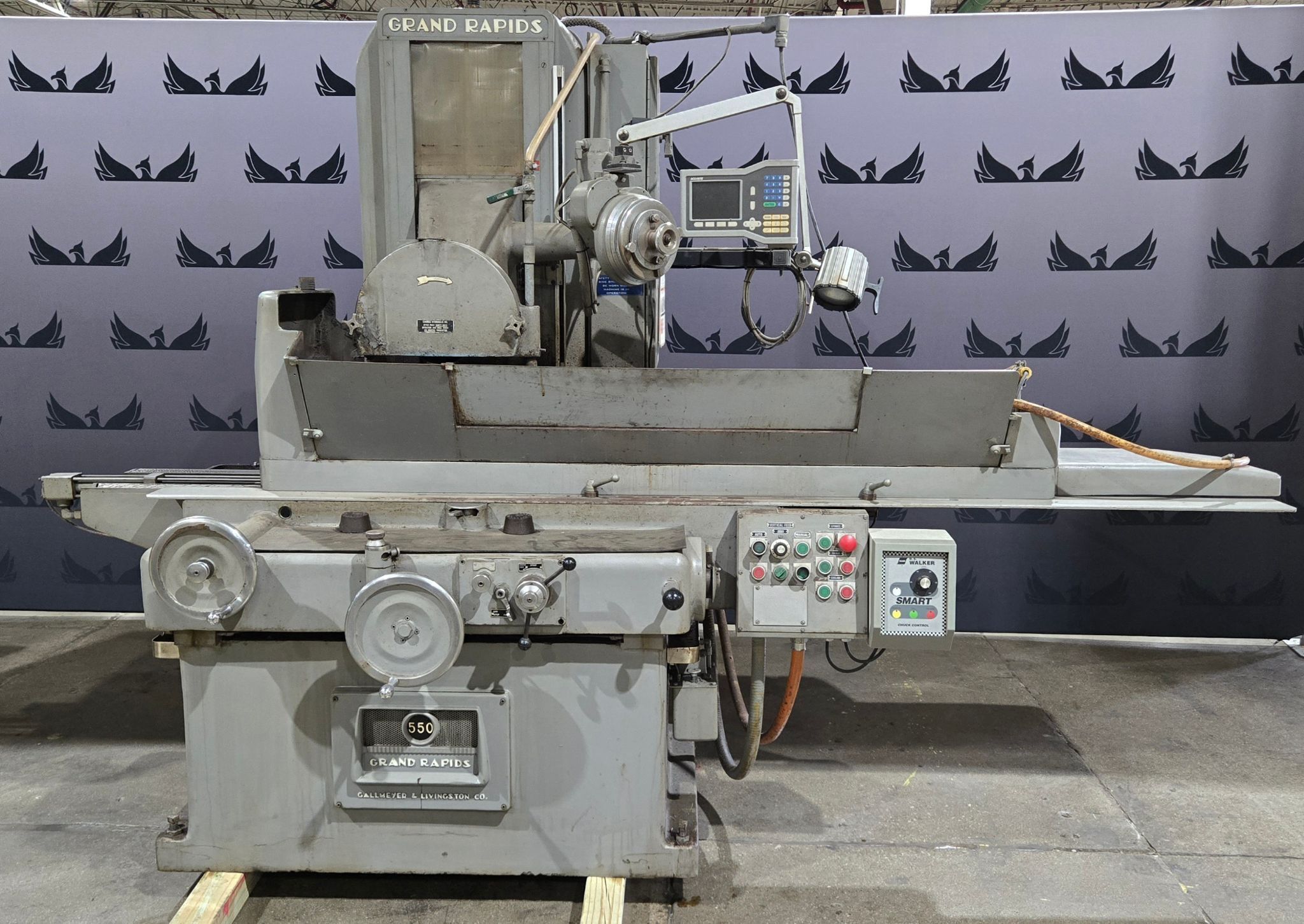 GALLMEYER & LIVINGSTON 550 RECIPORCATING SURFACE GRINDER USED 0