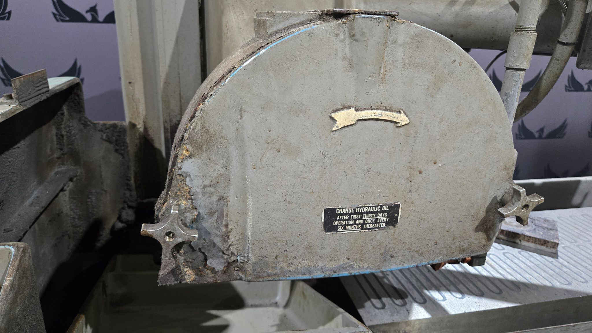 GALLMEYER & LIVINGSTON 550 RECIPORCATING SURFACE GRINDER USED 2