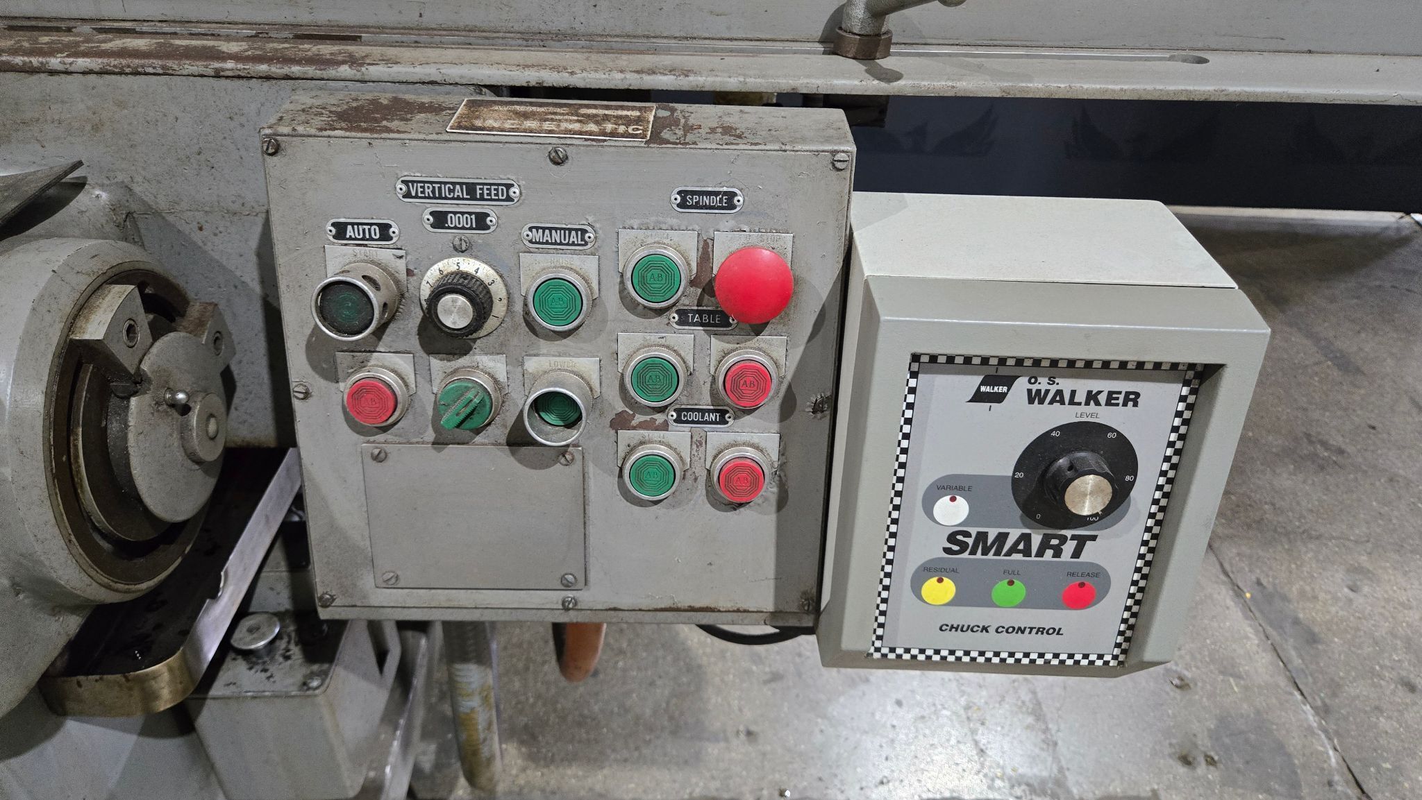 GALLMEYER & LIVINGSTON 550 RECIPORCATING SURFACE GRINDER USED 4
