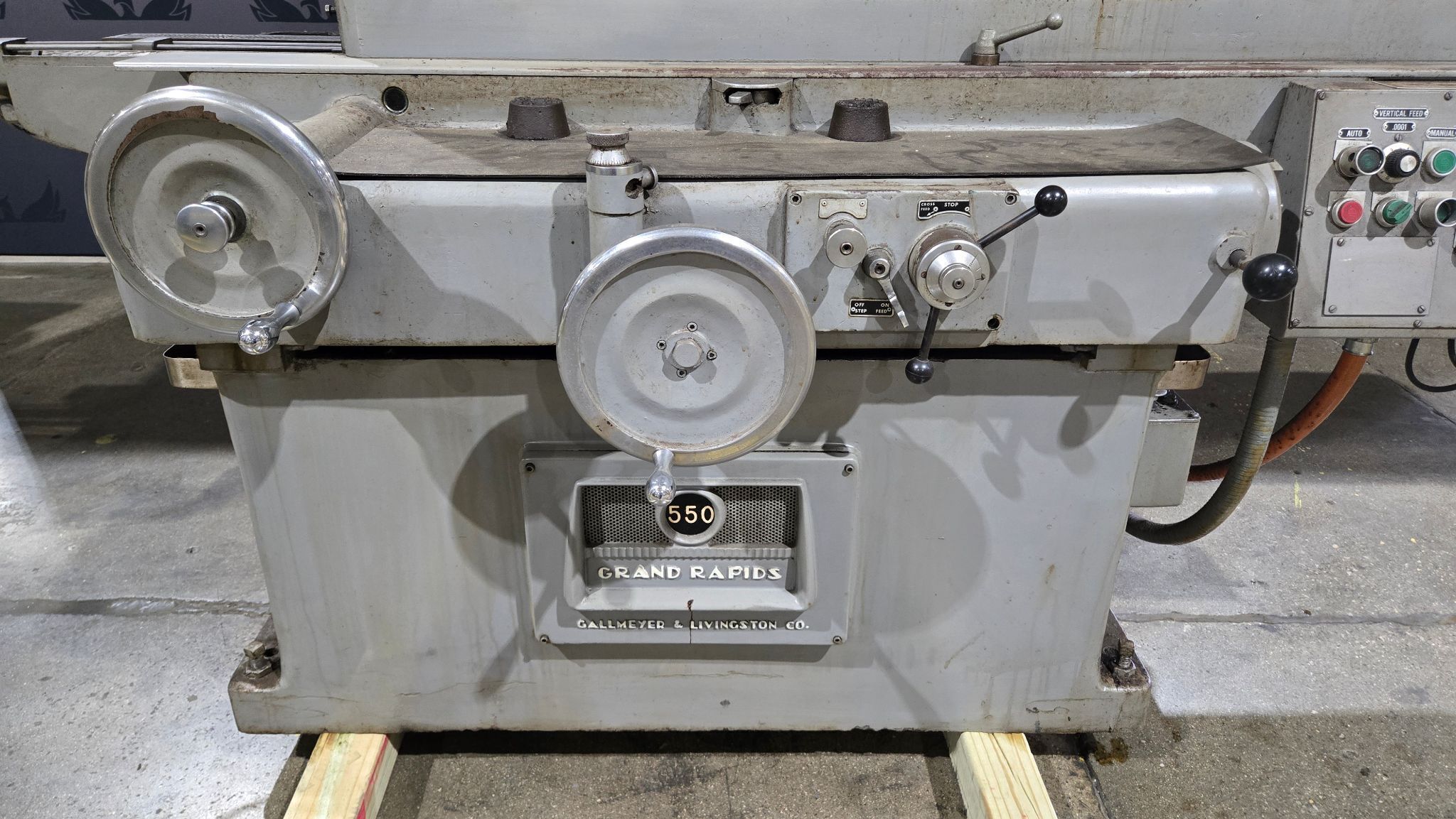 GALLMEYER & LIVINGSTON 550 RECIPORCATING SURFACE GRINDER USED 5