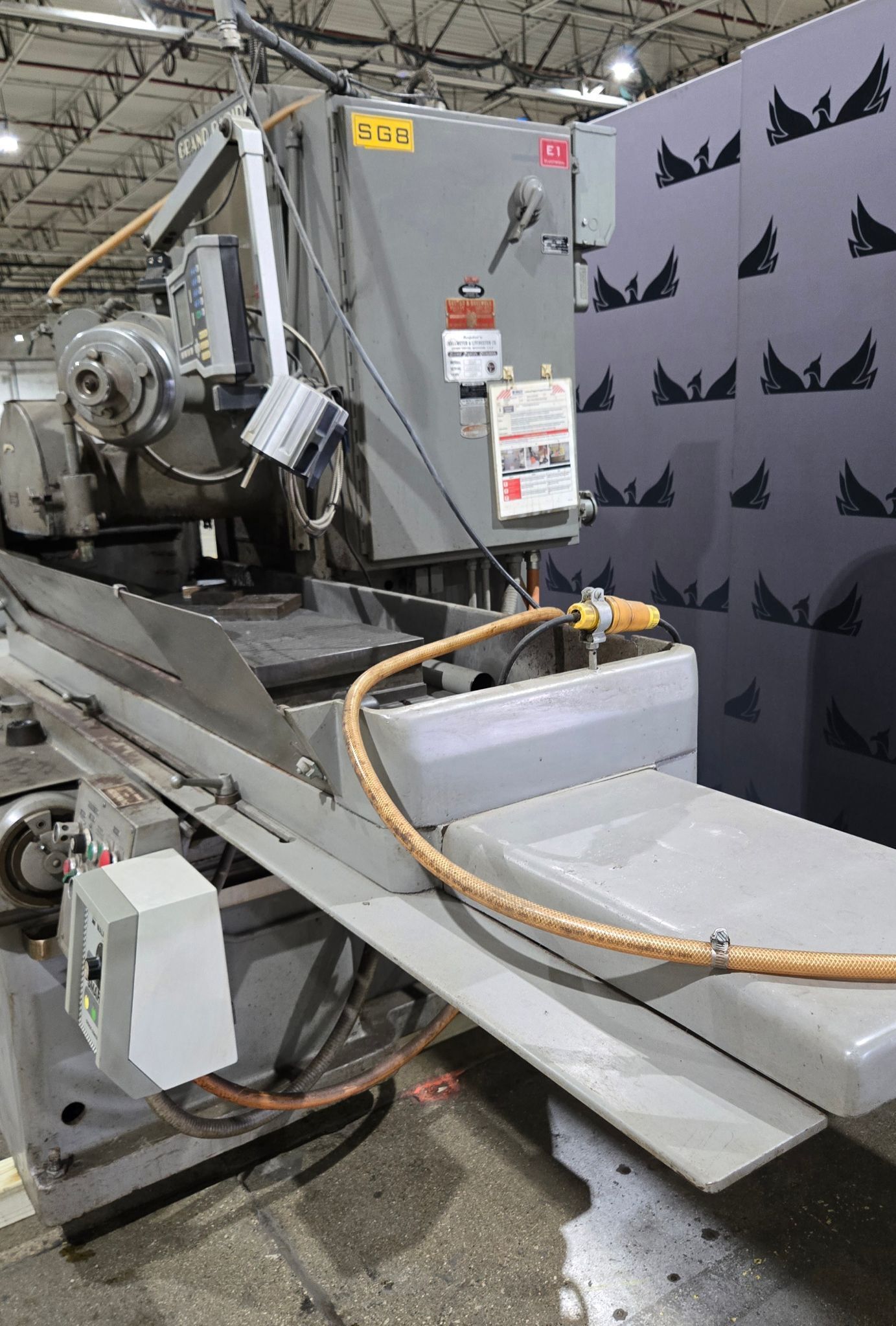 GALLMEYER & LIVINGSTON 550 RECIPORCATING SURFACE GRINDER USED 7