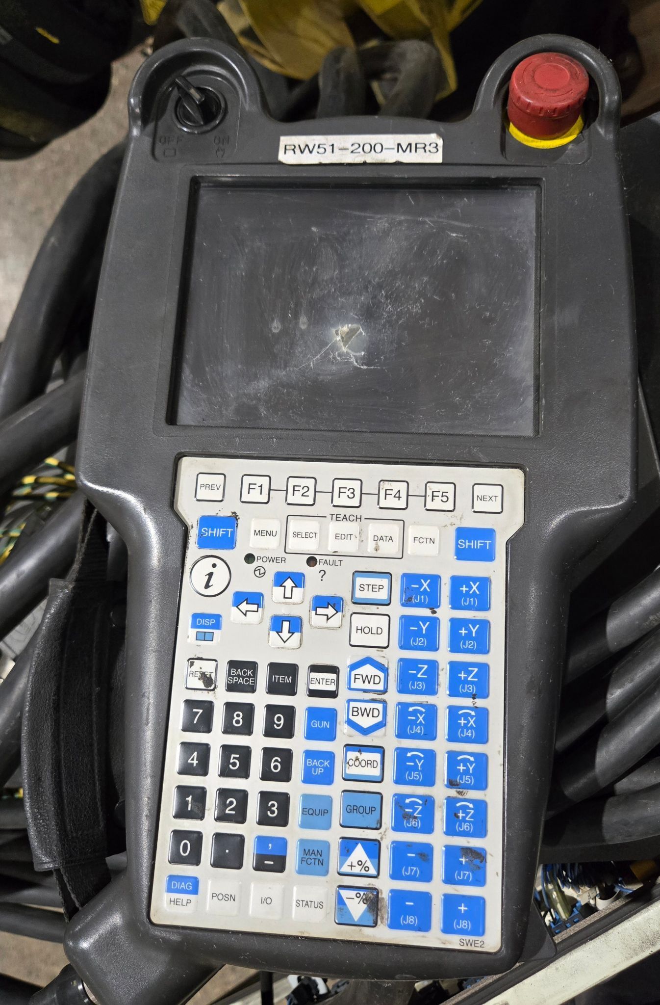 FANUC R-2000IB/210F Complete w/ R-30iB Controls USED - Damaged Pendant 13