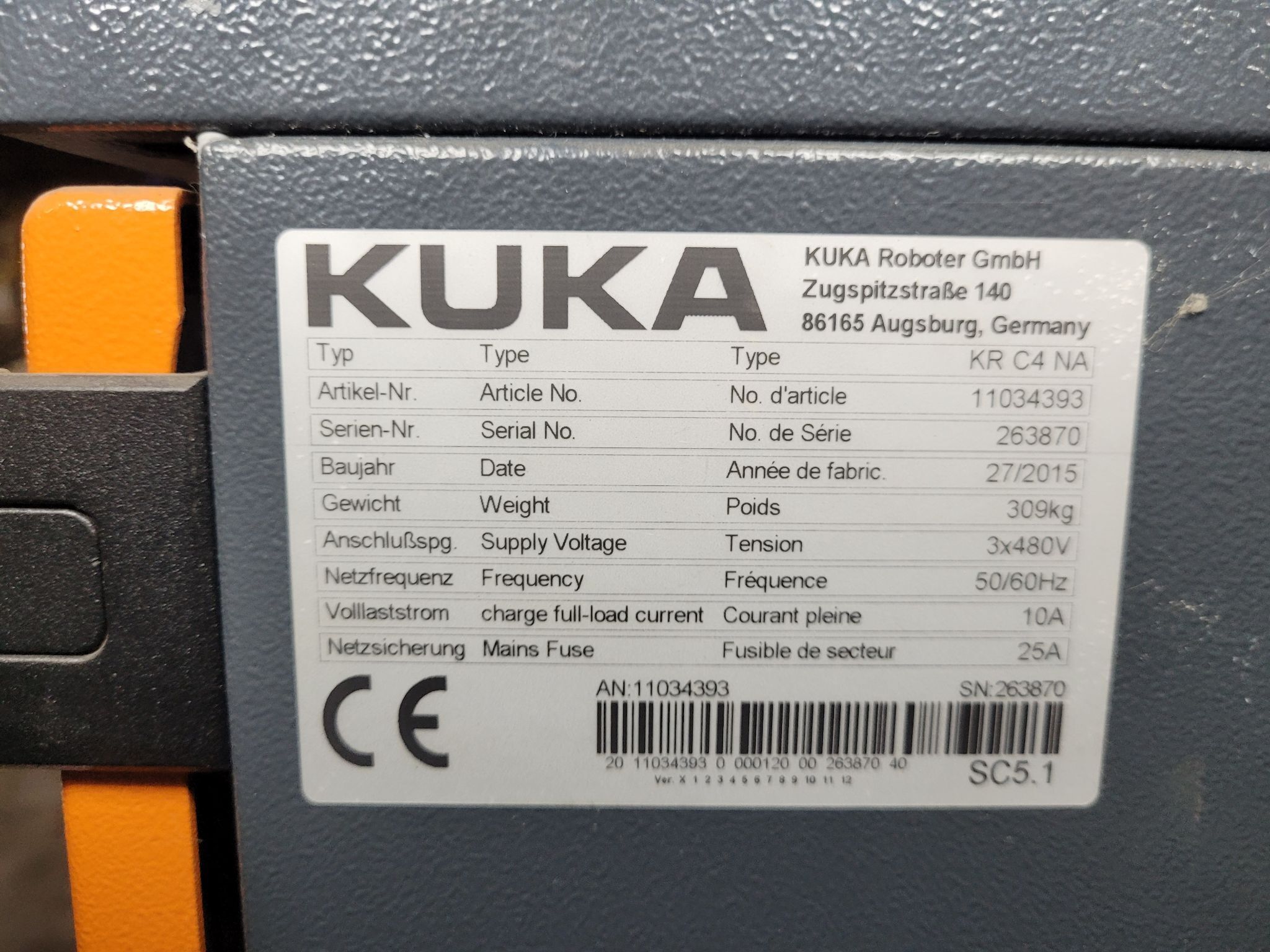 KUKA KR16 L6-2 w/ KR C4 Controls Lincoln R550 Weld Package & TT3A Reamer NEW 13