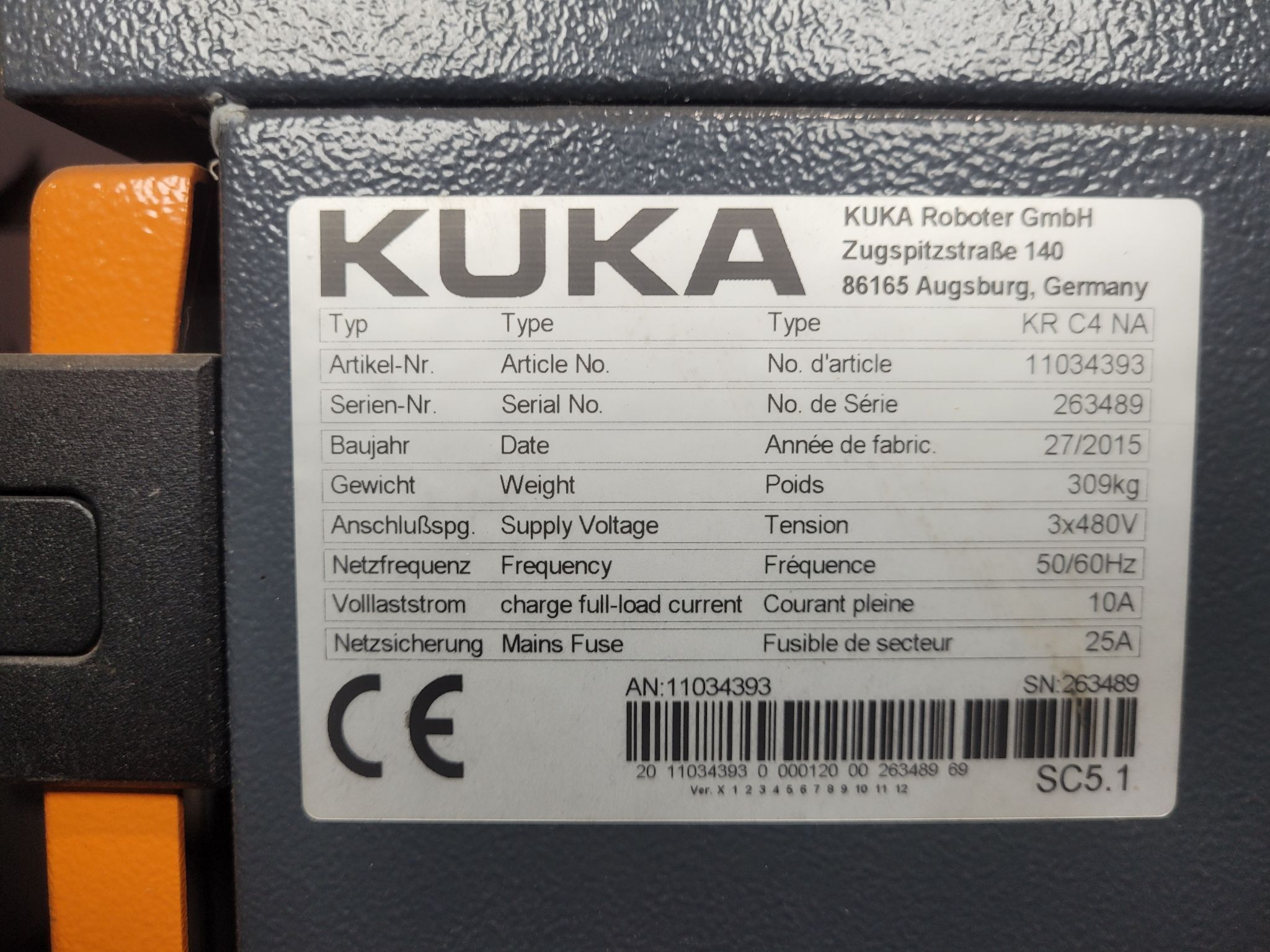 KUKA KR16 L6-2 w/ KR C4 Controls Lincoln R550 Weld Package & TT3A Reamer NEW 13