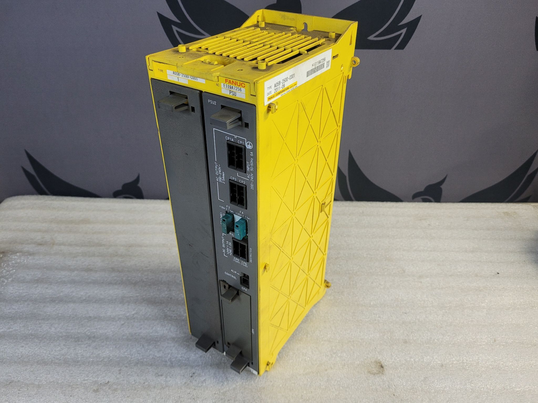 FANUC A16B-2203-0910 /06A Power Supply Module w/ A05B-2500-C001 Housing USED 0