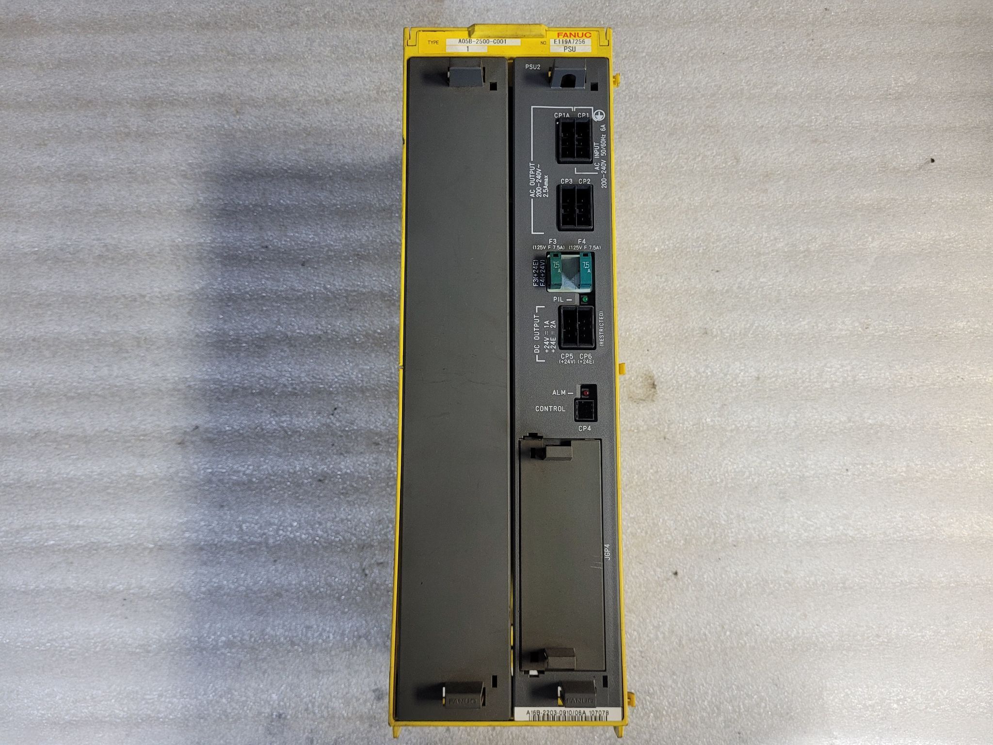 FANUC A16B-2203-0910 /06A Power Supply Module w/ A05B-2500-C001 Housing USED 1