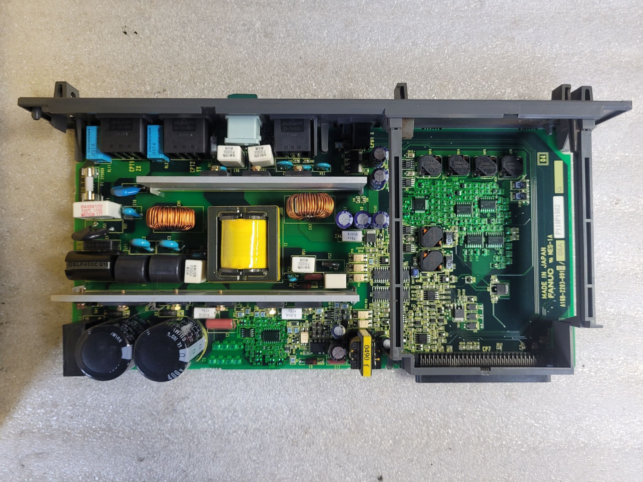 FANUC A16B-2203-0910 /06A Power Supply Module w/ A05B-2500-C001 Housing USED 2