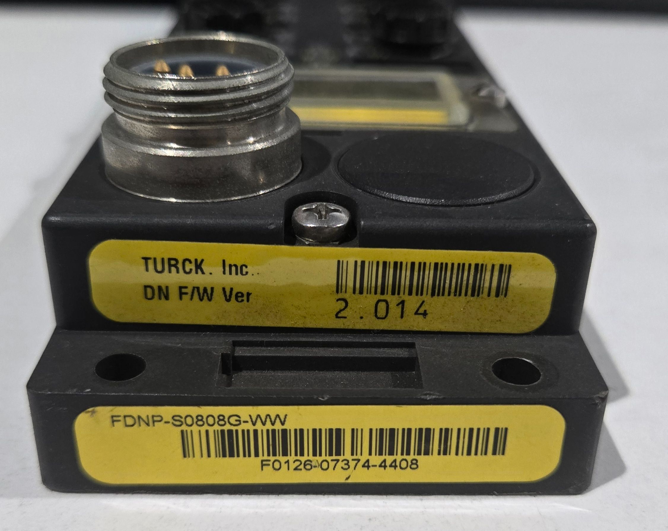 Turck FDNP‑S0808G‑WW DeviceNet I/O Module USED 2