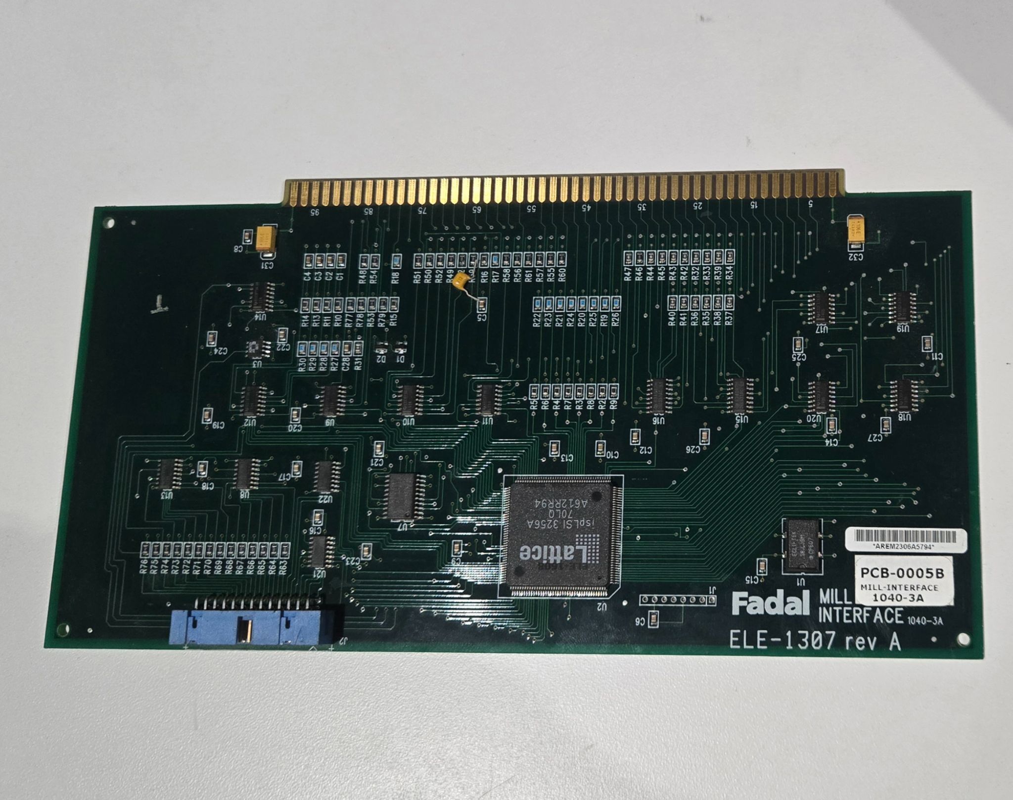 Fadal PCB‑0005B Mill Interface Board 1040‑3A USED 0