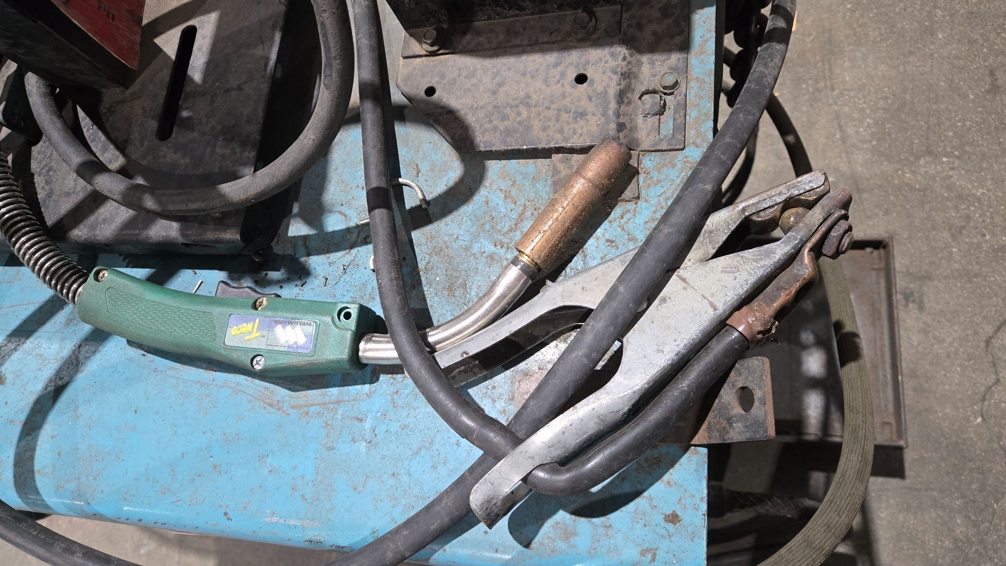MILLER DELTAWELD 450 Welding Power Source with S‑22A Wire Feeder USED 6