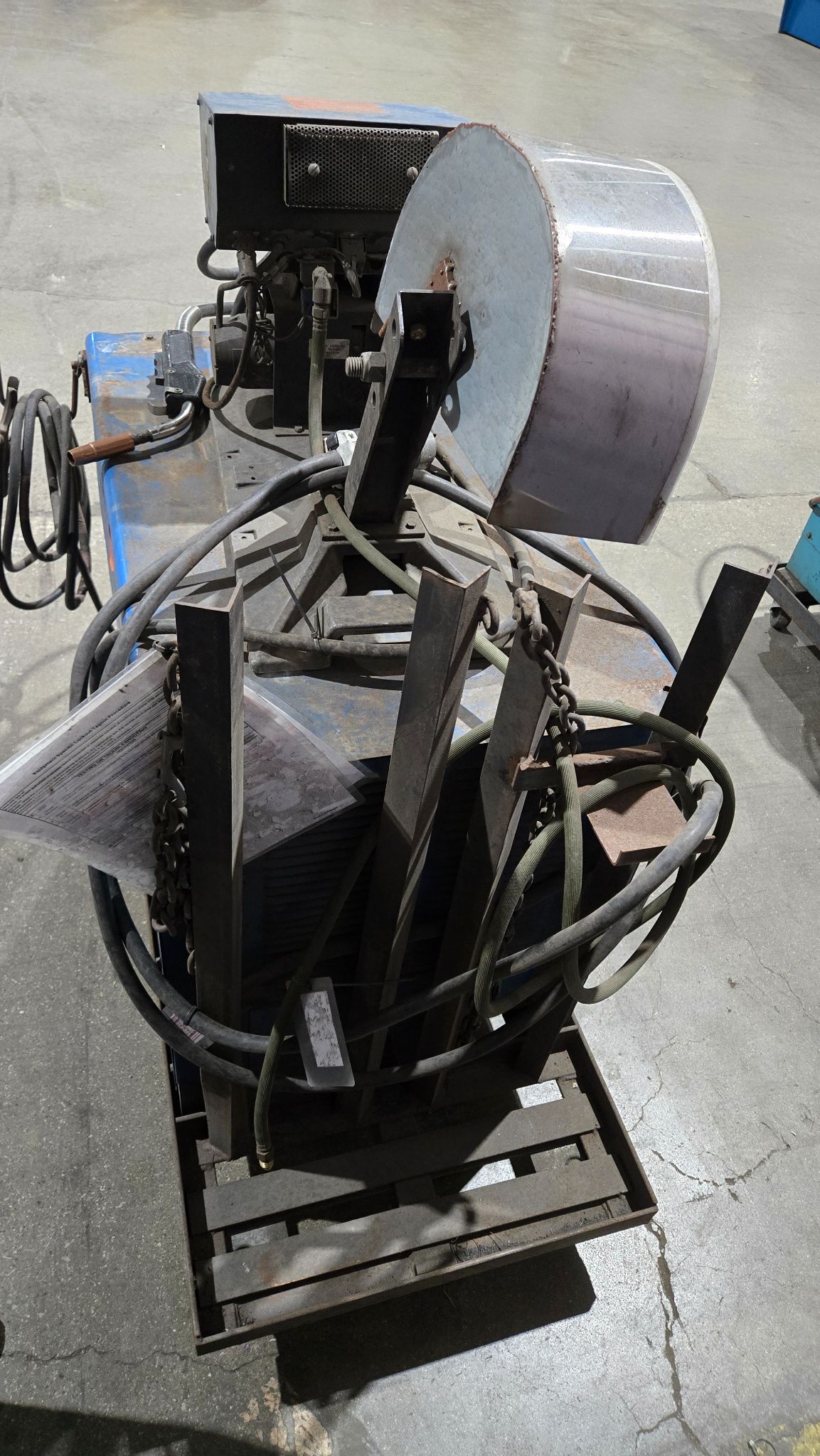 MILLER DELTAWELD 450 Welding Power Source w/ MILLERMATIC S‑54E Wire Feeder USED 3