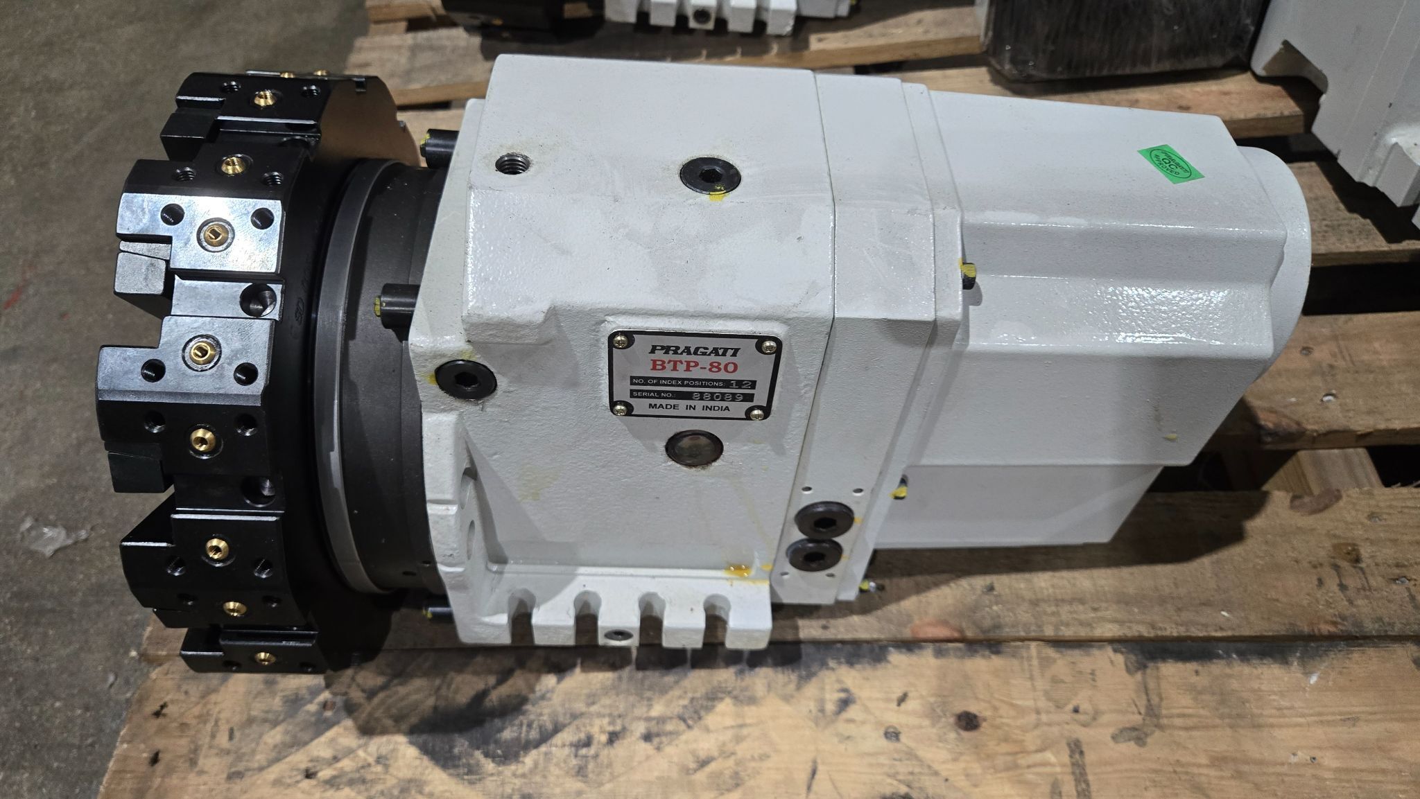 PRAGATI BTP‑80 CNC Lathe Tool Turret 12‑Station NEW 2
